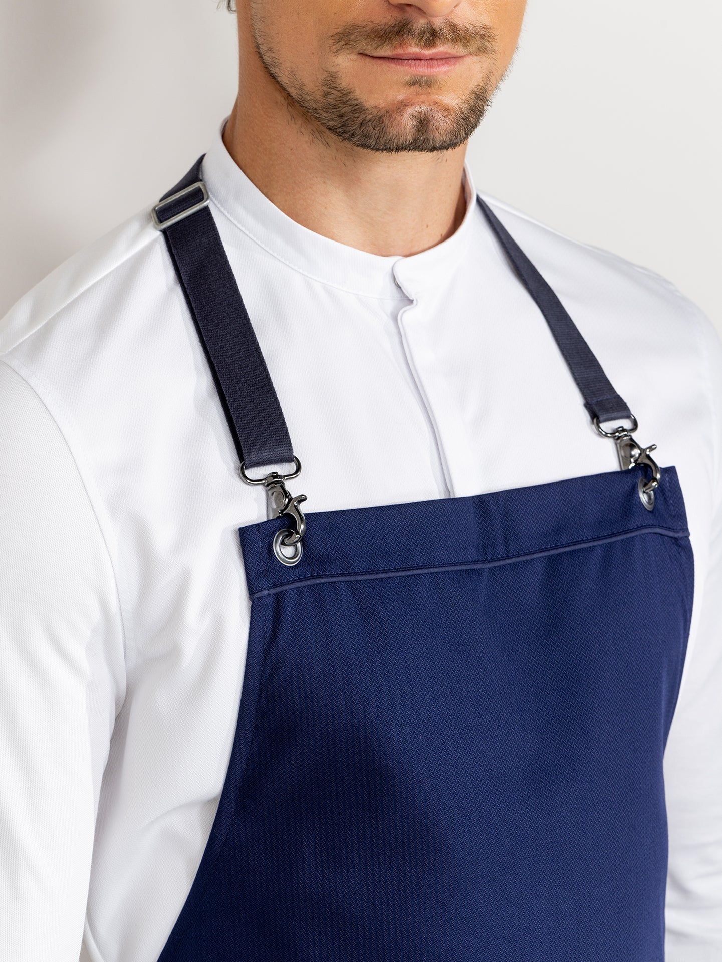 Accessory Clip On Strap Navy by Le Nouveau Chef - ChefsCotton