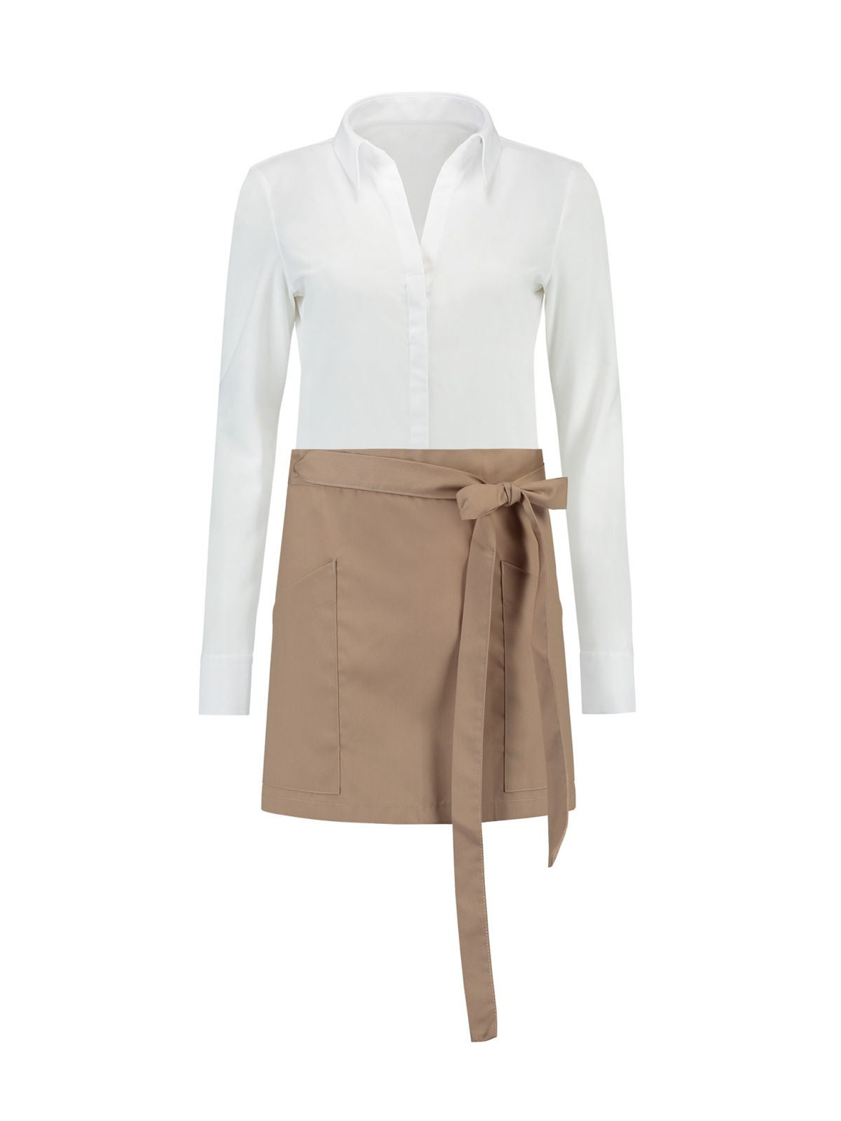 Apron Bistro Biscuit by Le Nouveau Chef - ChefsCotton