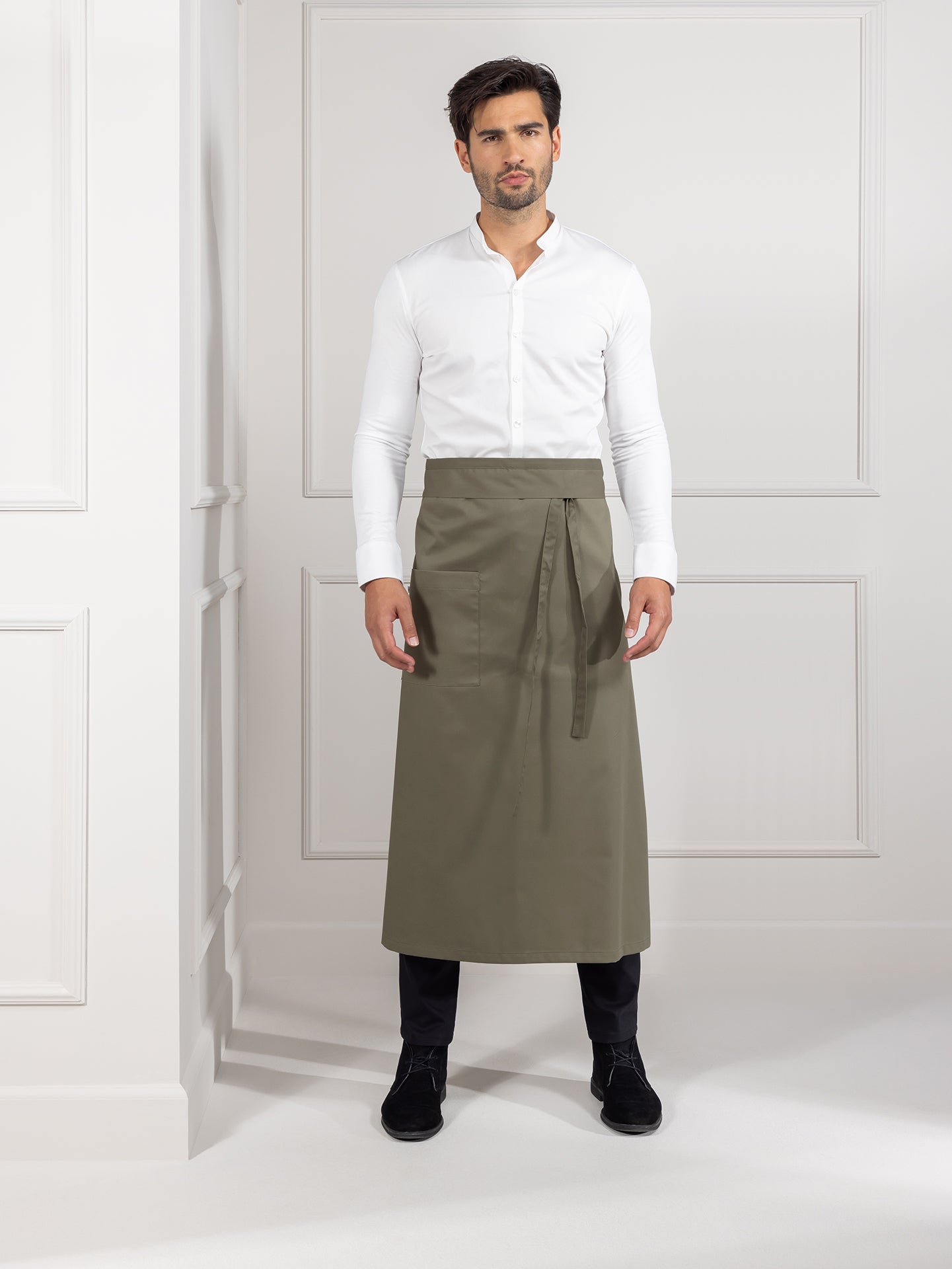 Apron Nicolas Olivette by Le Nouveau Chef - ChefsCotton