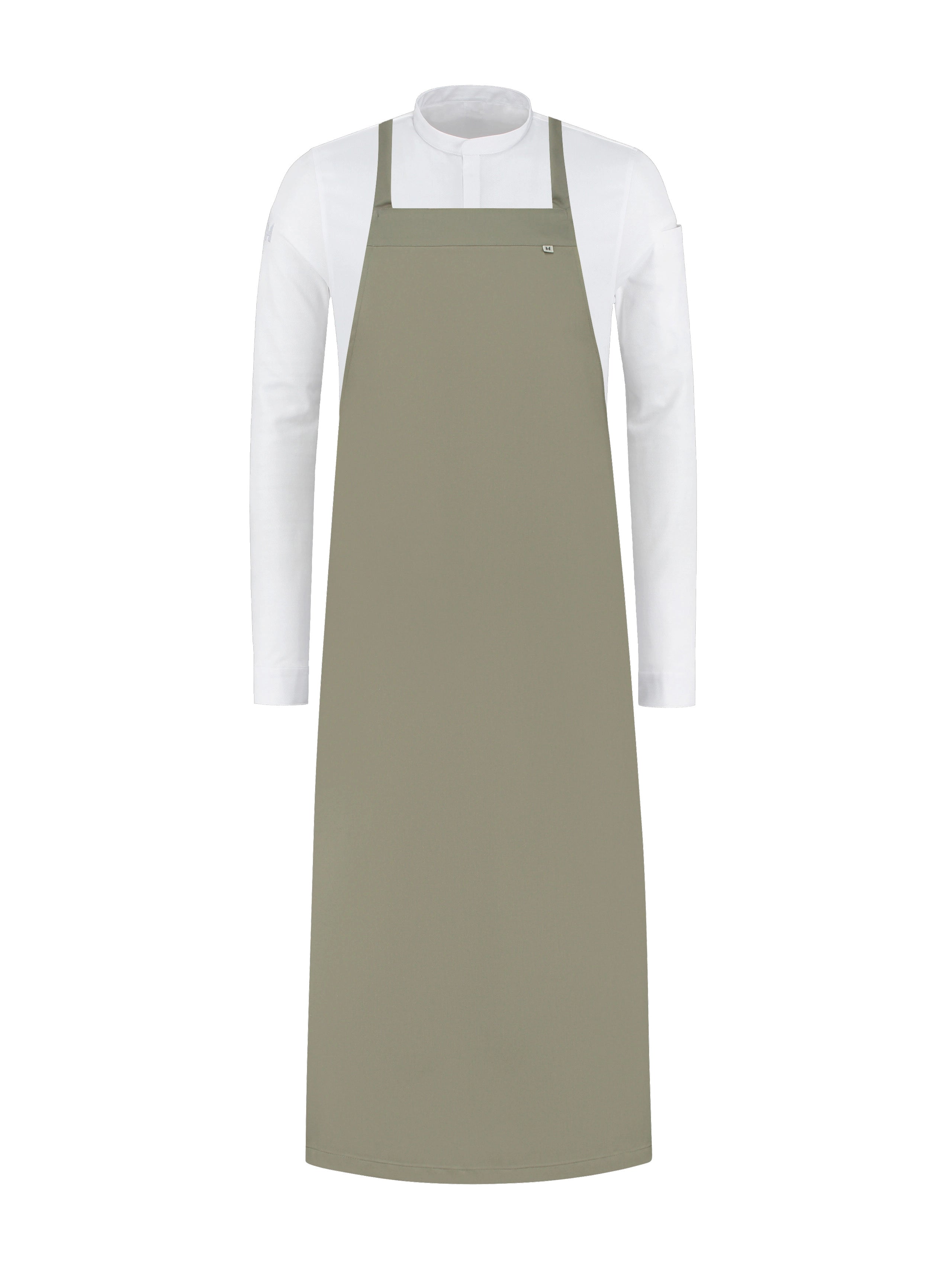 Bib Apron Denver Olivette by Le Nouveau Chef - ChefsCotton