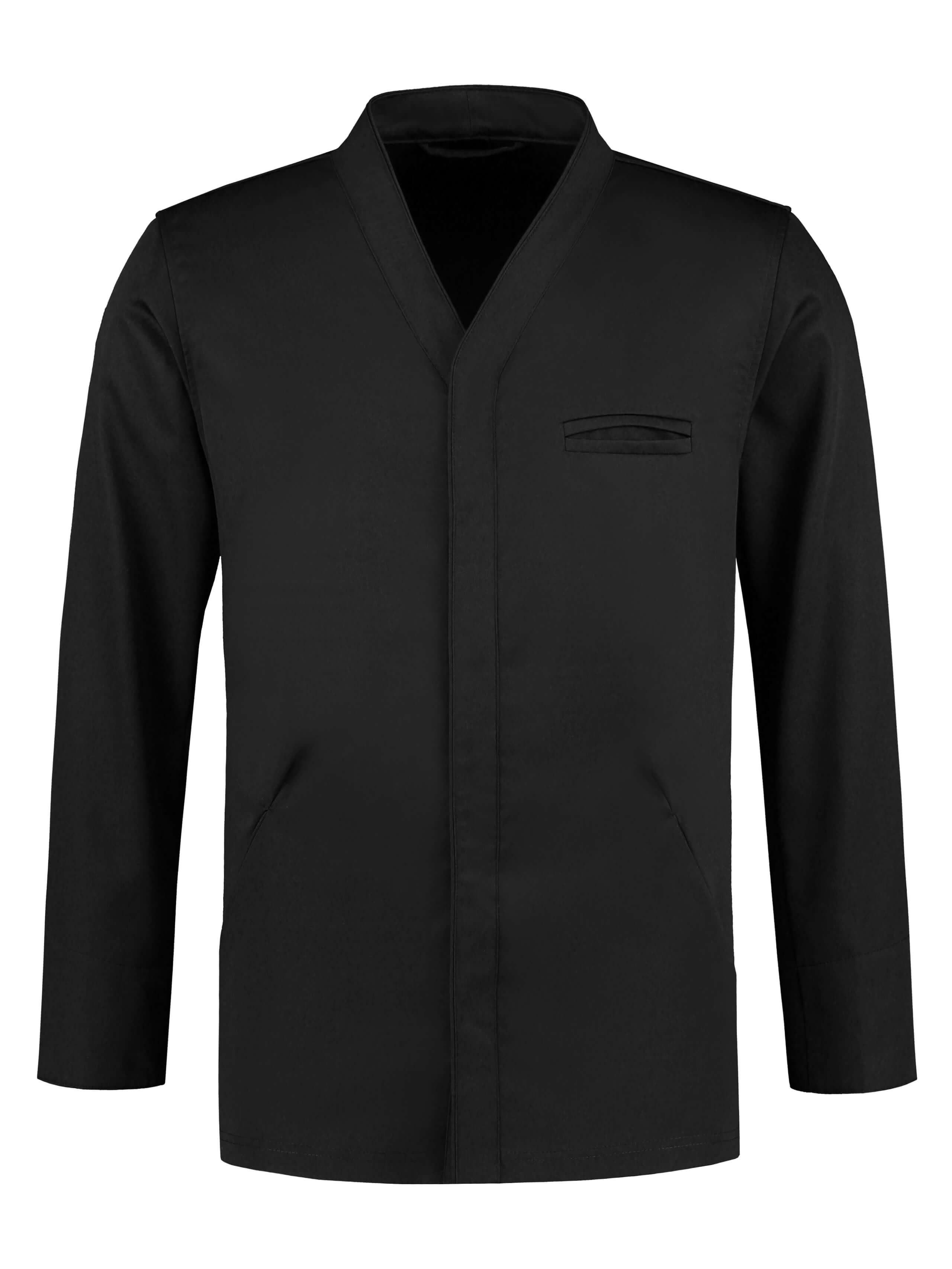 Chef Jacket Andreas Black by Le Nouveau Chef - ChefsCotton