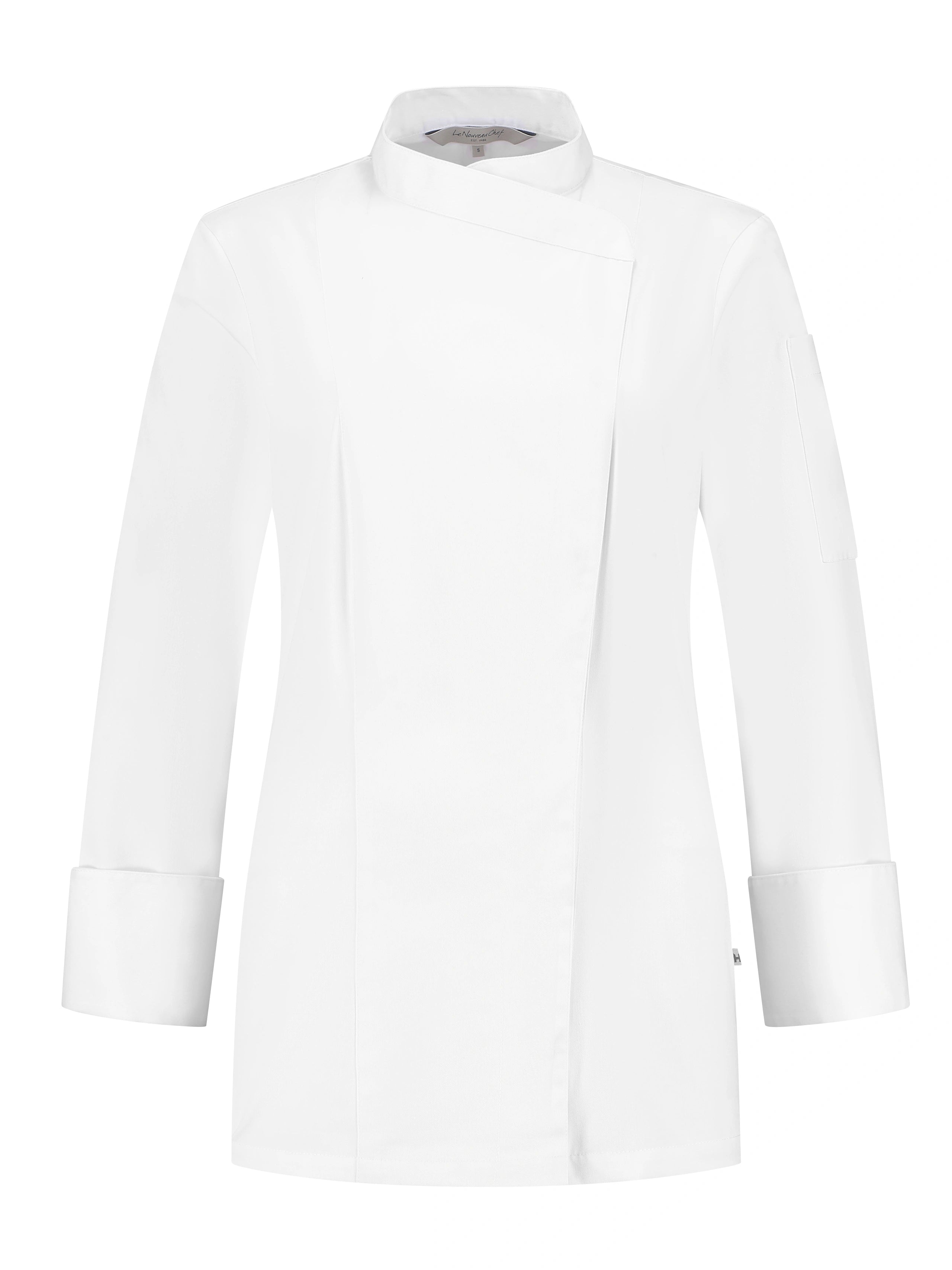 Chef Jacket Arlette White by Le Nouveau Chef - ChefsCotton