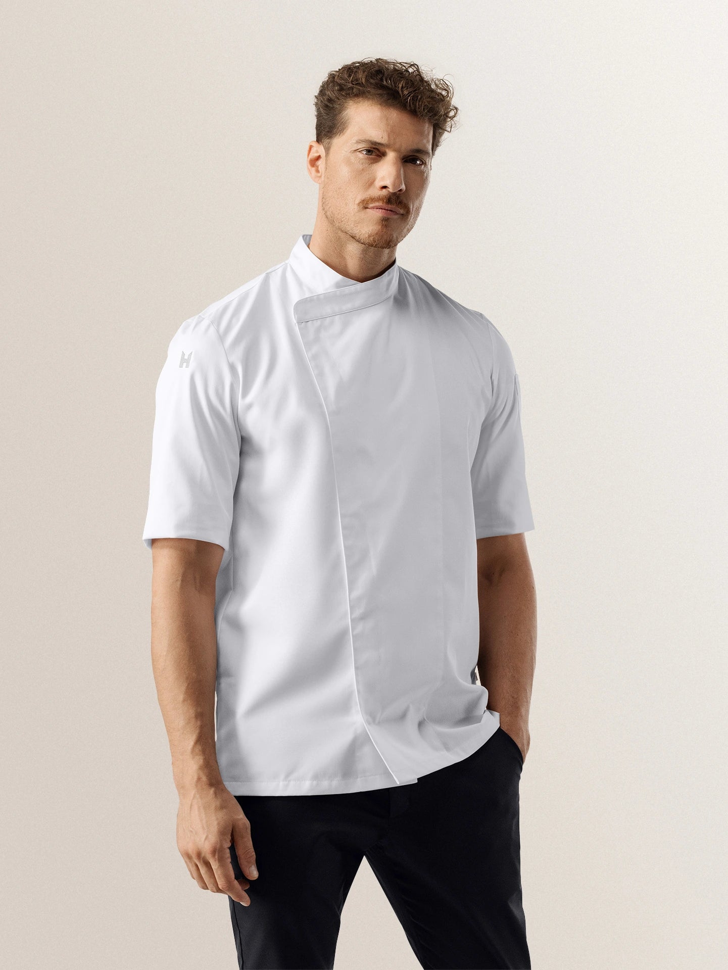 Chef Jacket Bastien White by Le Nouveau Chef - ChefsCotton