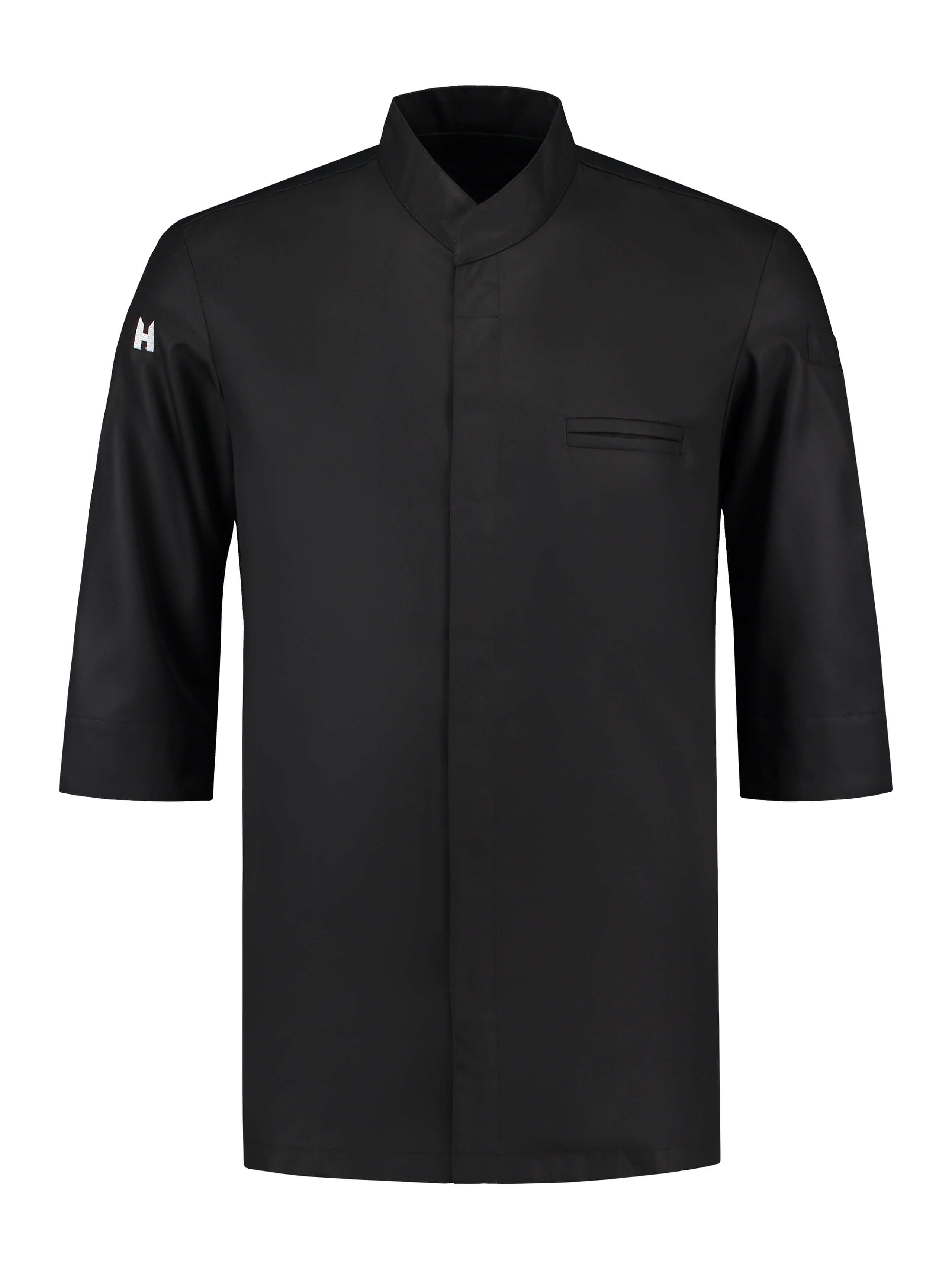 Chef Jacket Fabian Black by Le Nouveau Chef - ChefsCotton