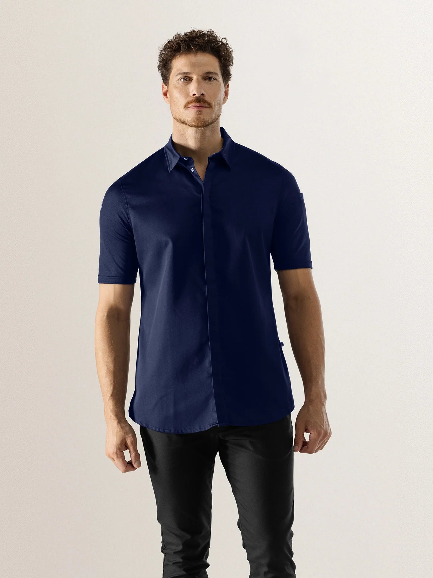 Chef Jacket Gilles Patriot Blue by Le Nouveau Chef - ChefsCotton