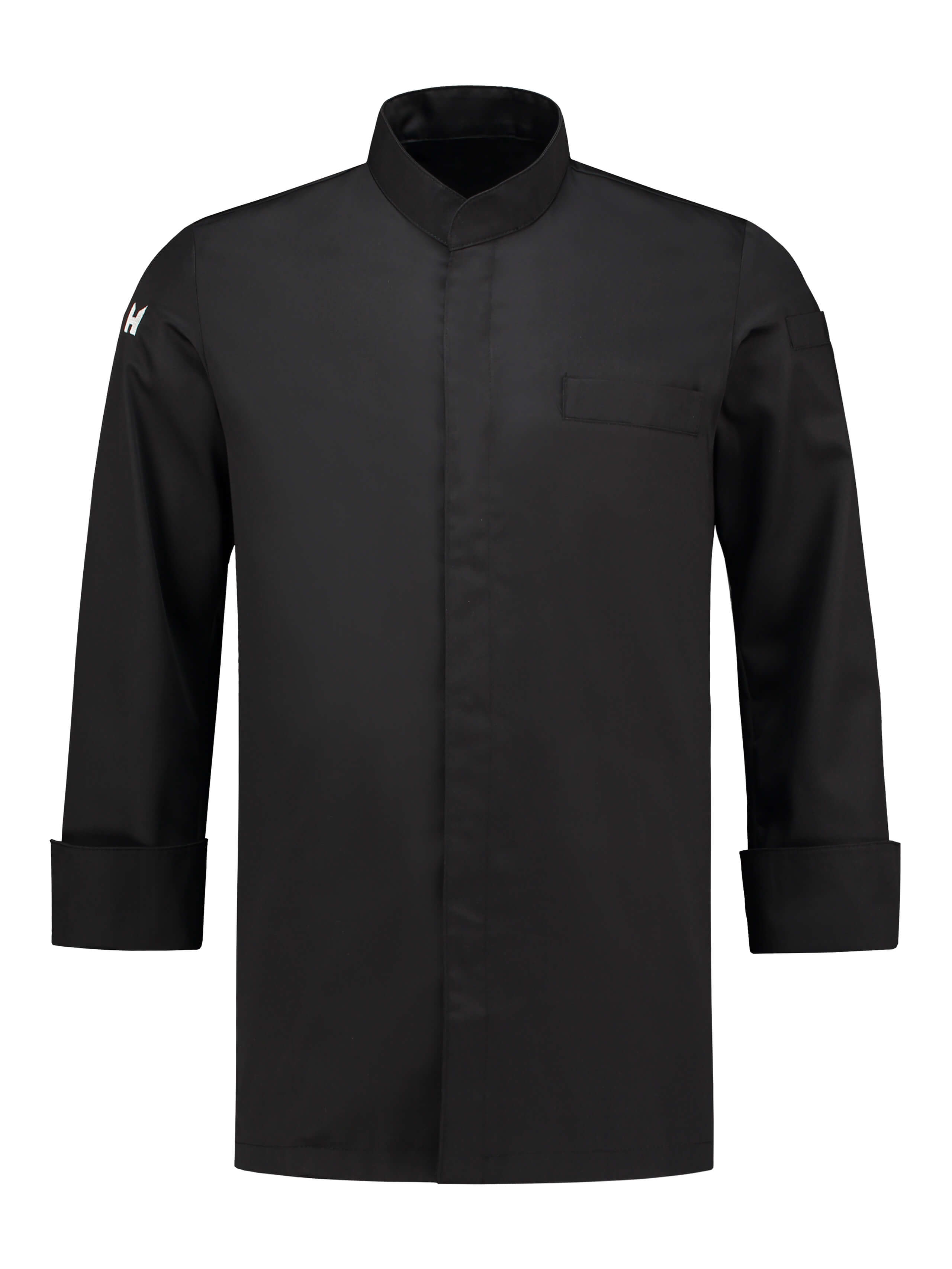 Chef Jacket Gusto Black by Le Nouveau Chef - ChefsCotton