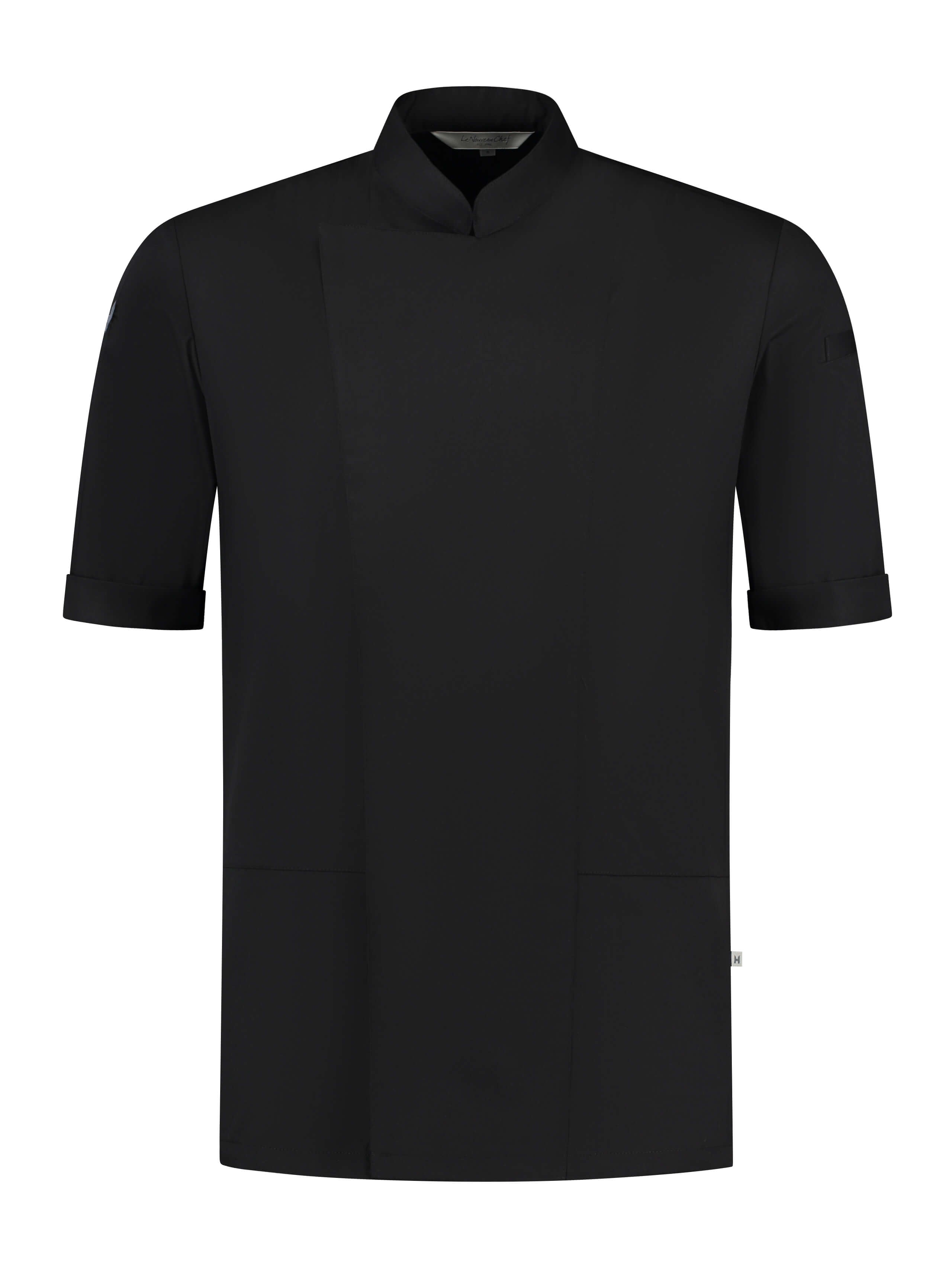 Chef Jacket Melvin Black by Le Nouveau Chef - ChefsCotton