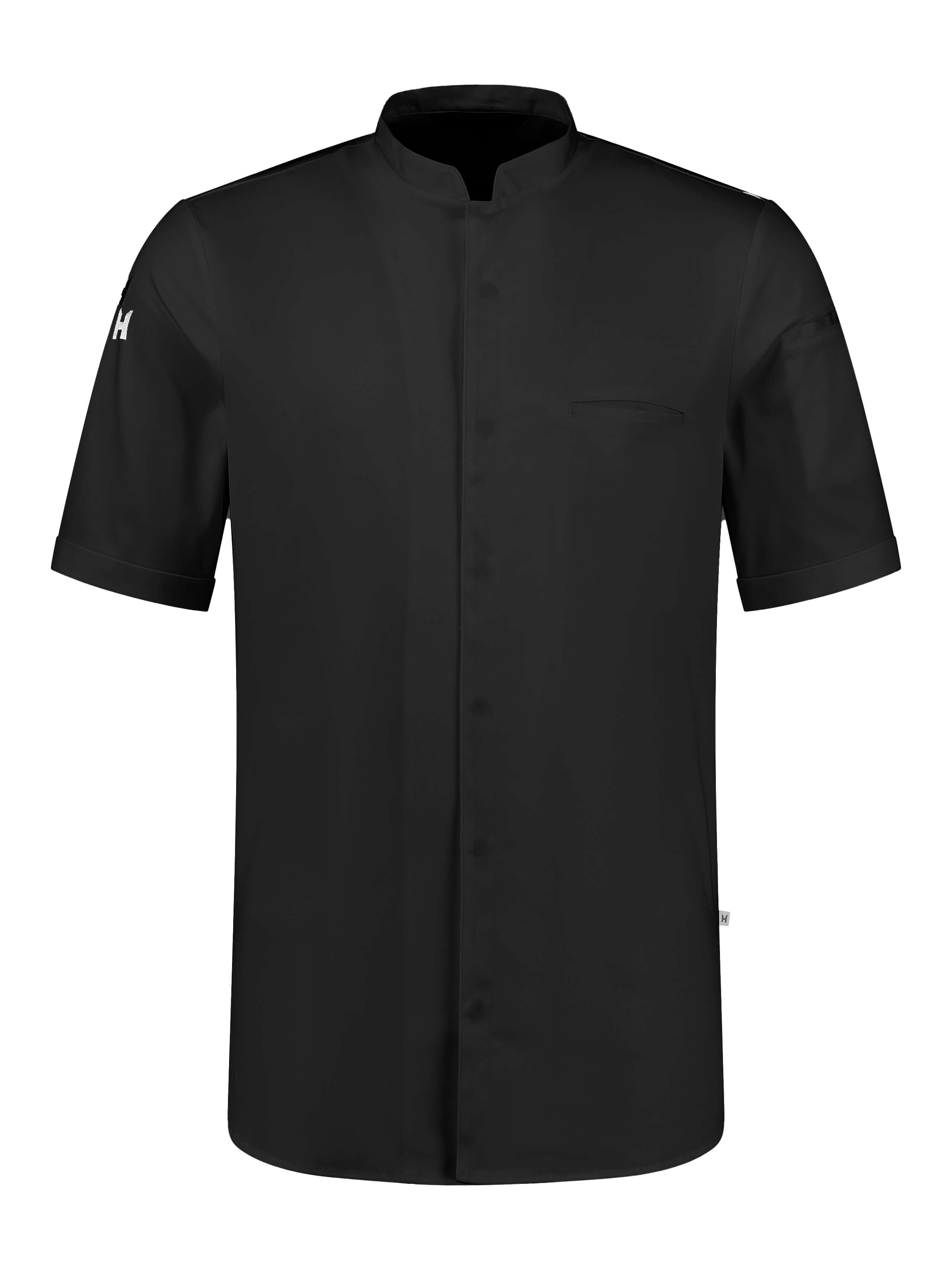 Chef Jacket Tygo Black by Le Nouveau Chef - ChefsCotton