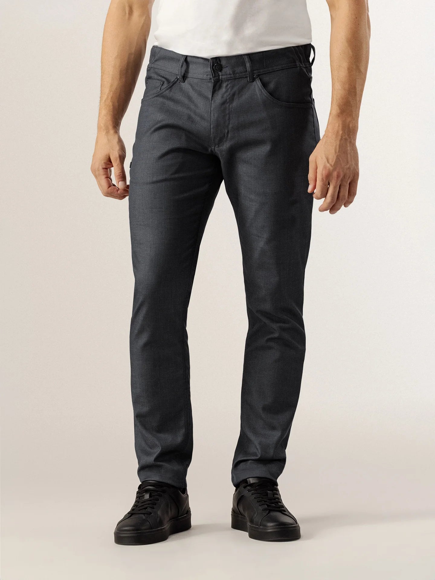 Chef Pants Chicago Black Denim by Le Nouveau Chef - ChefsCotton
