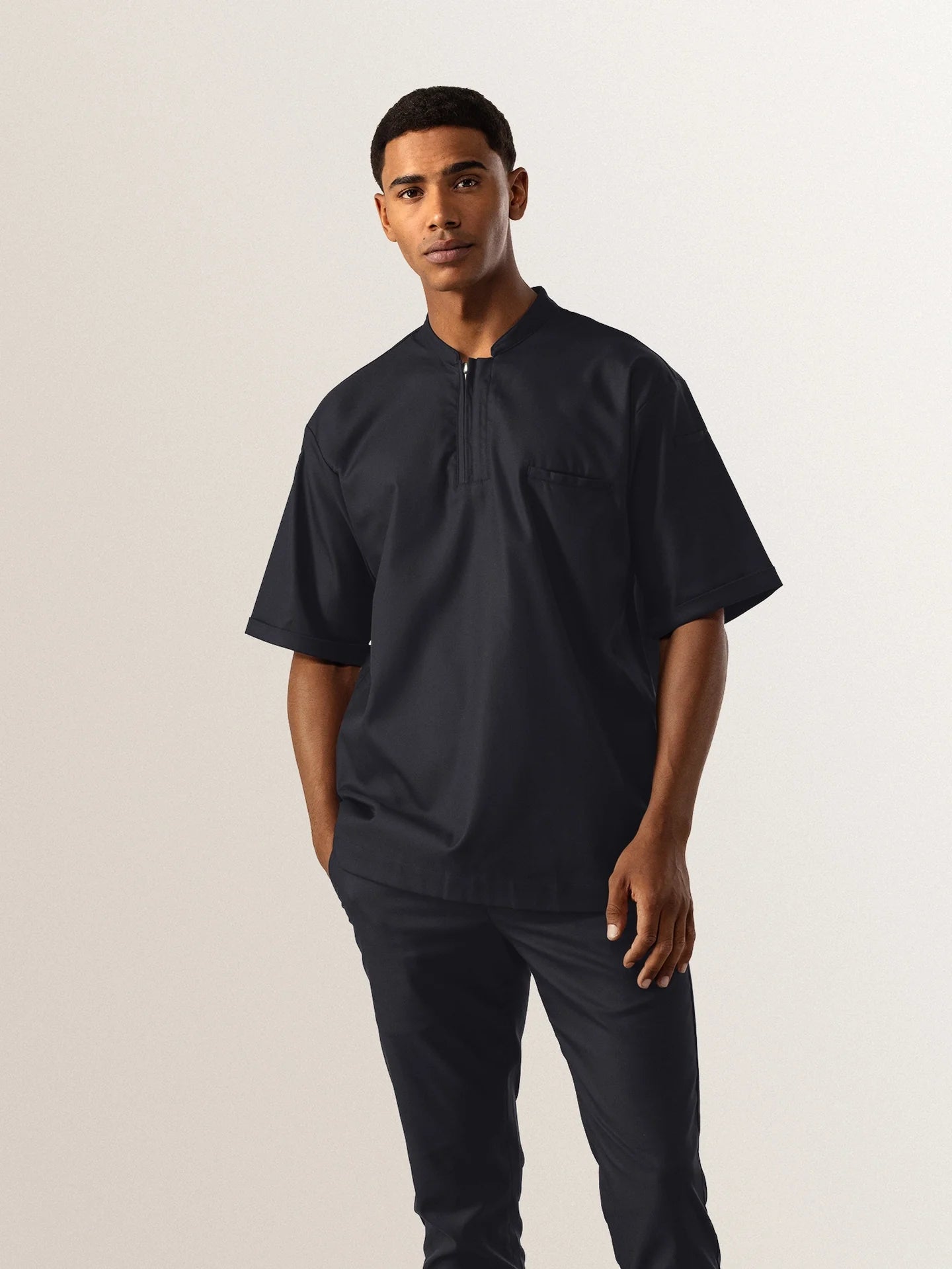 Chef T-shirt Henrique Black by Le Nouveau Chef - ChefsCotton