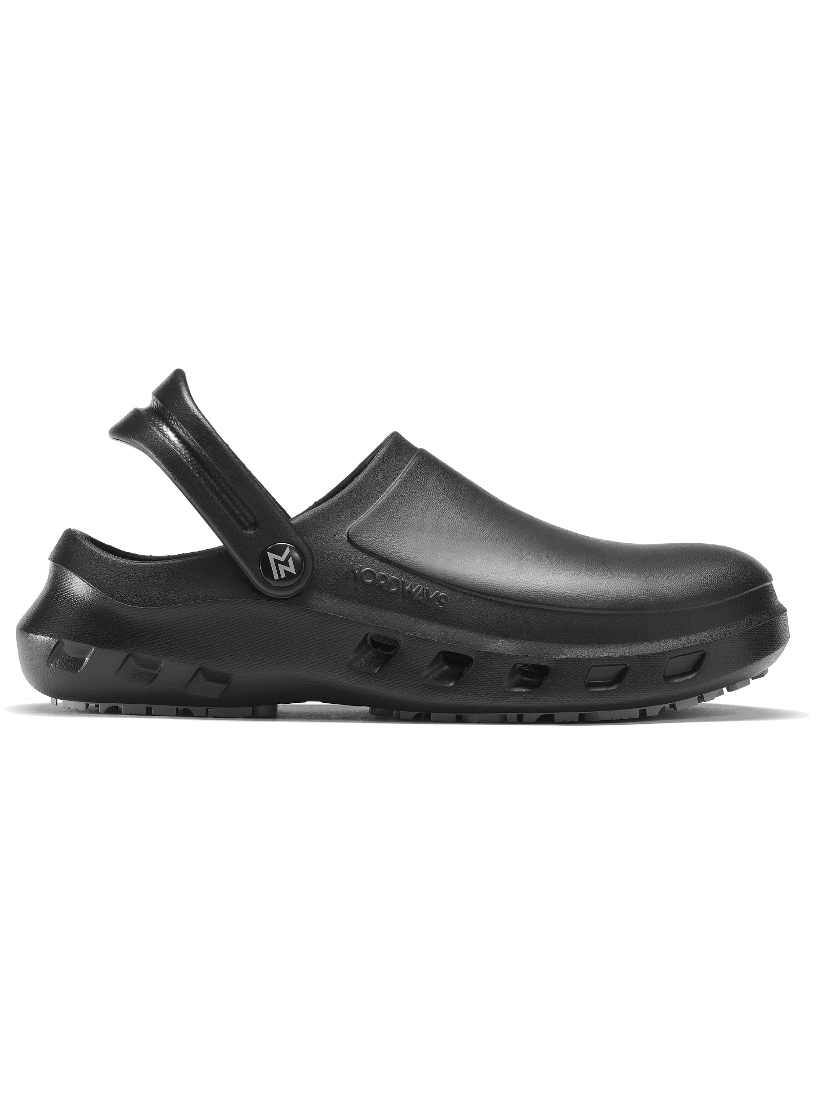 Kitchen Clog NFORZ Black by Nordways - ChefsCotton
