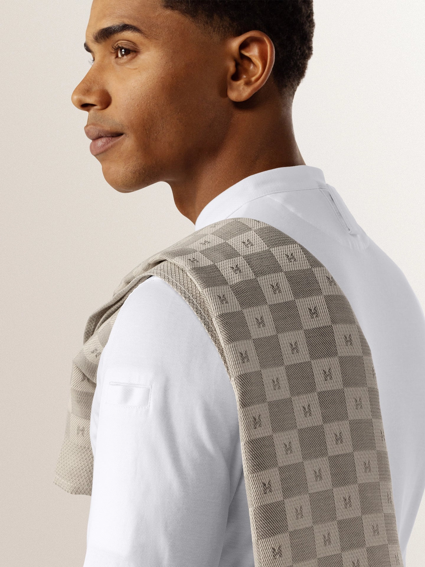 Kitchen Towel LNC Warm Grey by Le Nouveau Chef - ChefsCotton