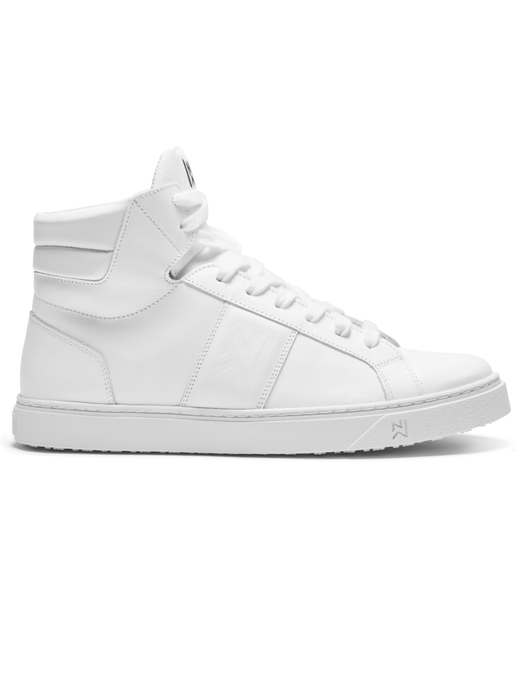 Non-Slip Work Sneaker MAEL High-Top White by Nordways - ChefsCotton