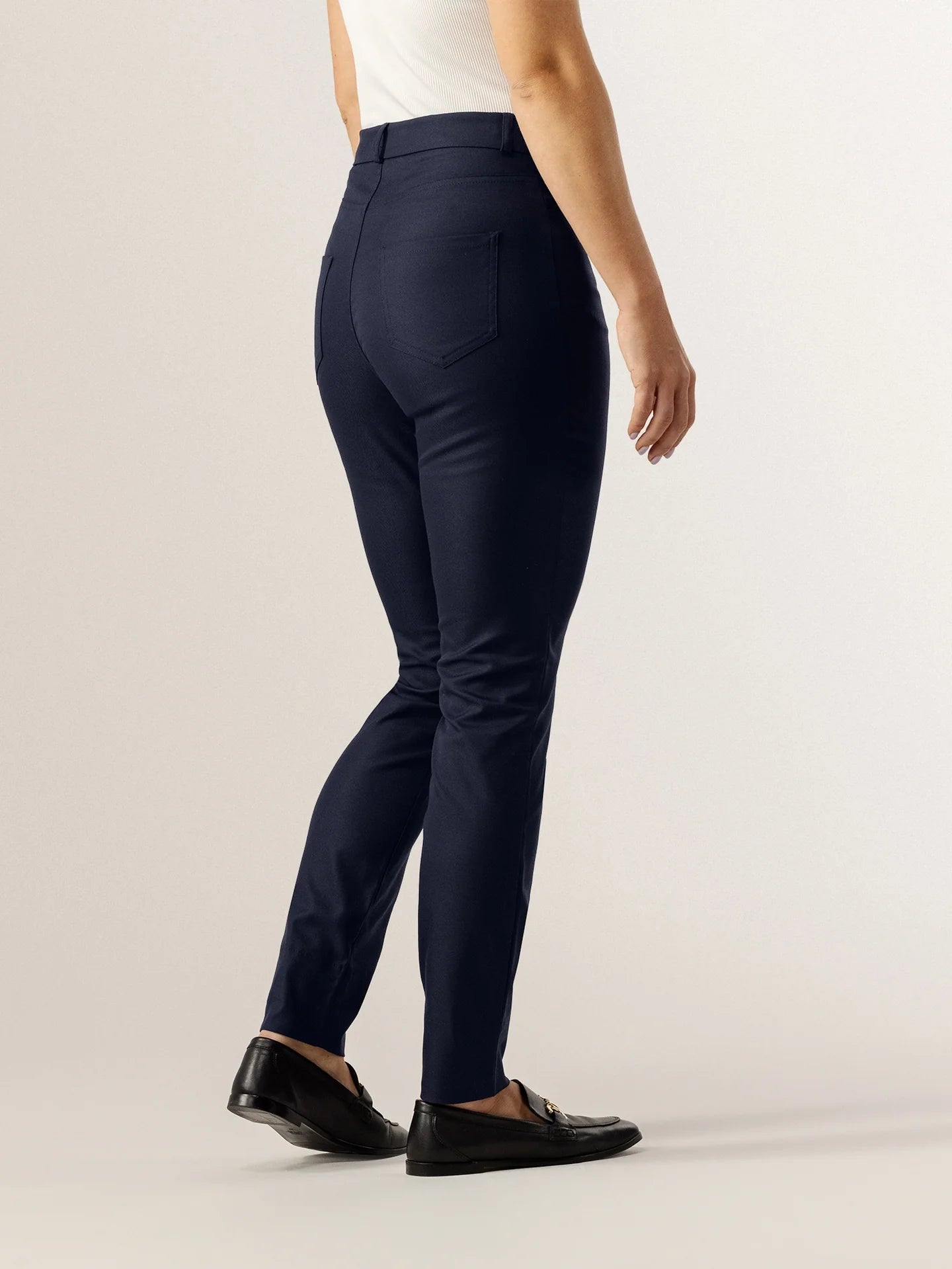 Pants Savannah Deep Blue by Le Nouveau Chef - ChefsCotton