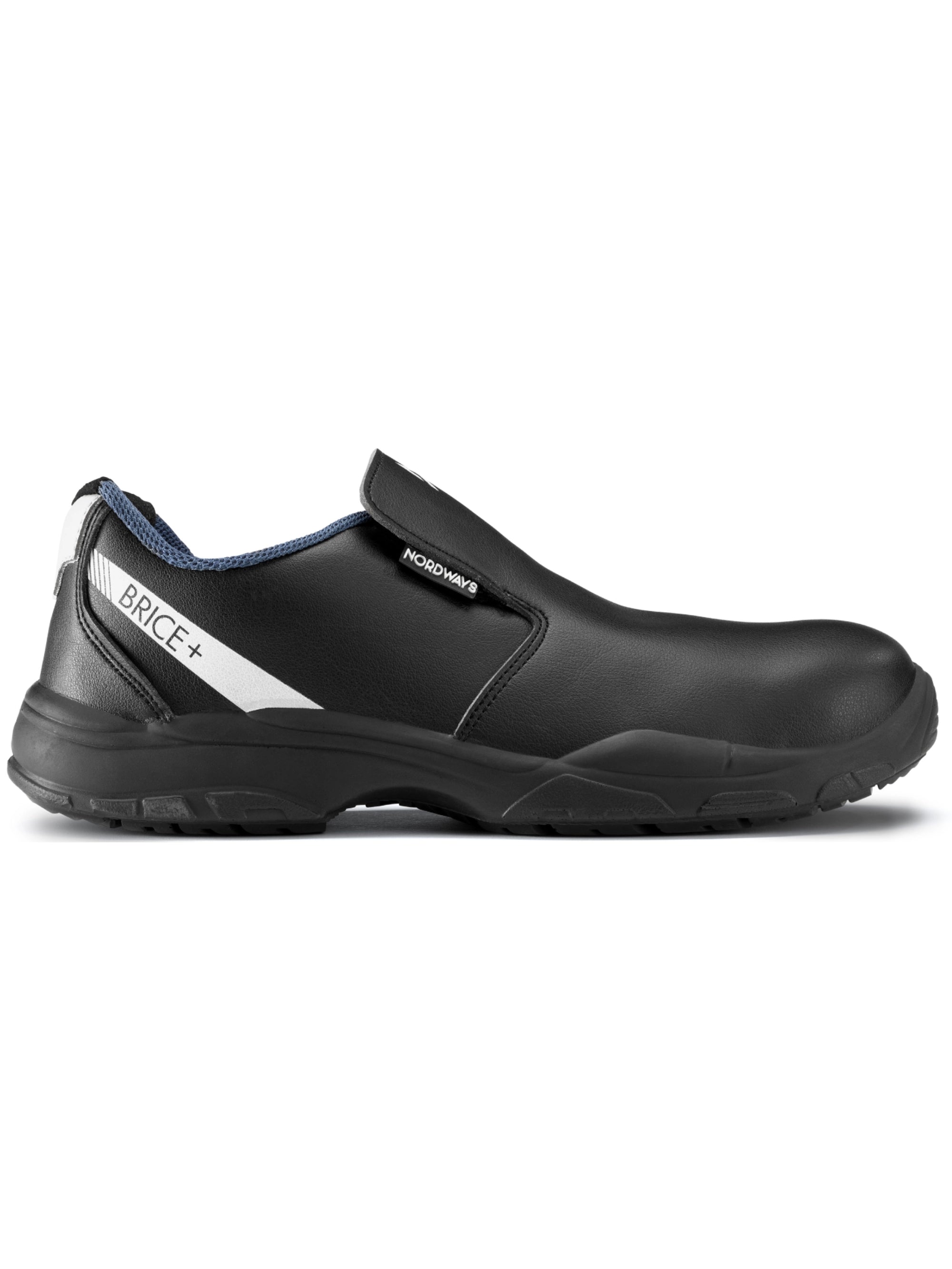 Safety Shoe BRICE PLUS S2 Black by Nordways - ChefsCotton