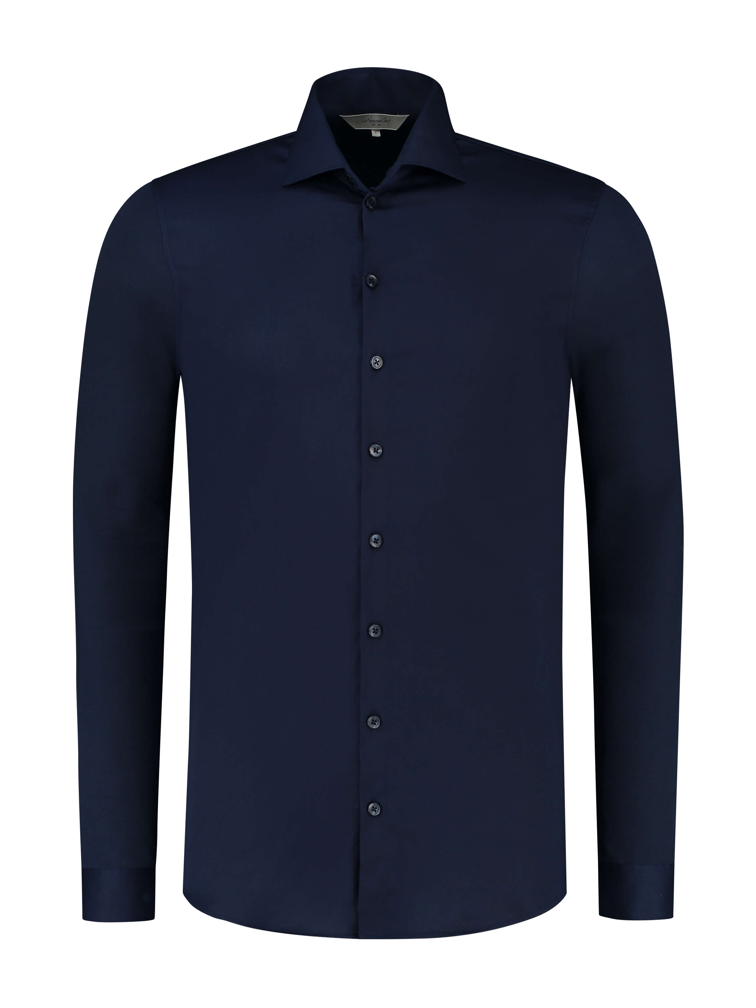 Service Shirt Liam Patriot Blue by Le Nouveau Chef - ChefsCotton