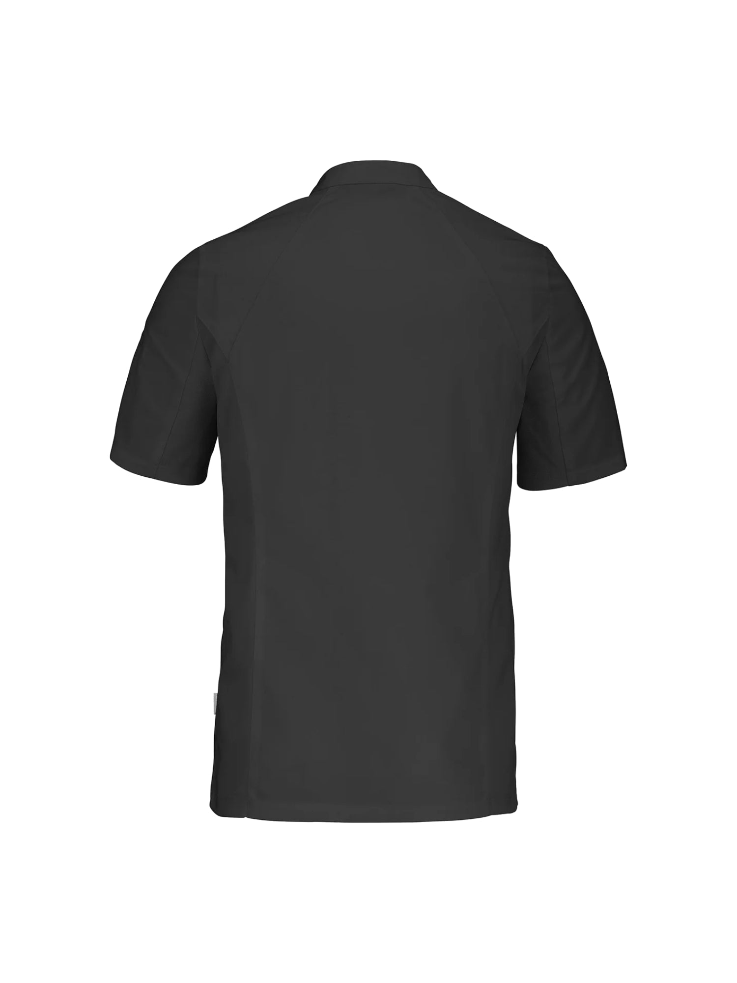 Short-Sleeved Chef Jacket Basil 2 Black by LaFont - ChefsCotton