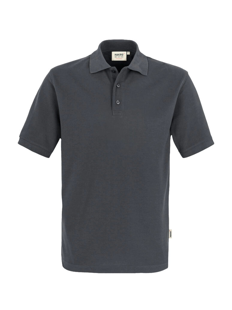 Unisex Polo Performance Mikralinar® Anthracite by Hakro - ChefsCotton