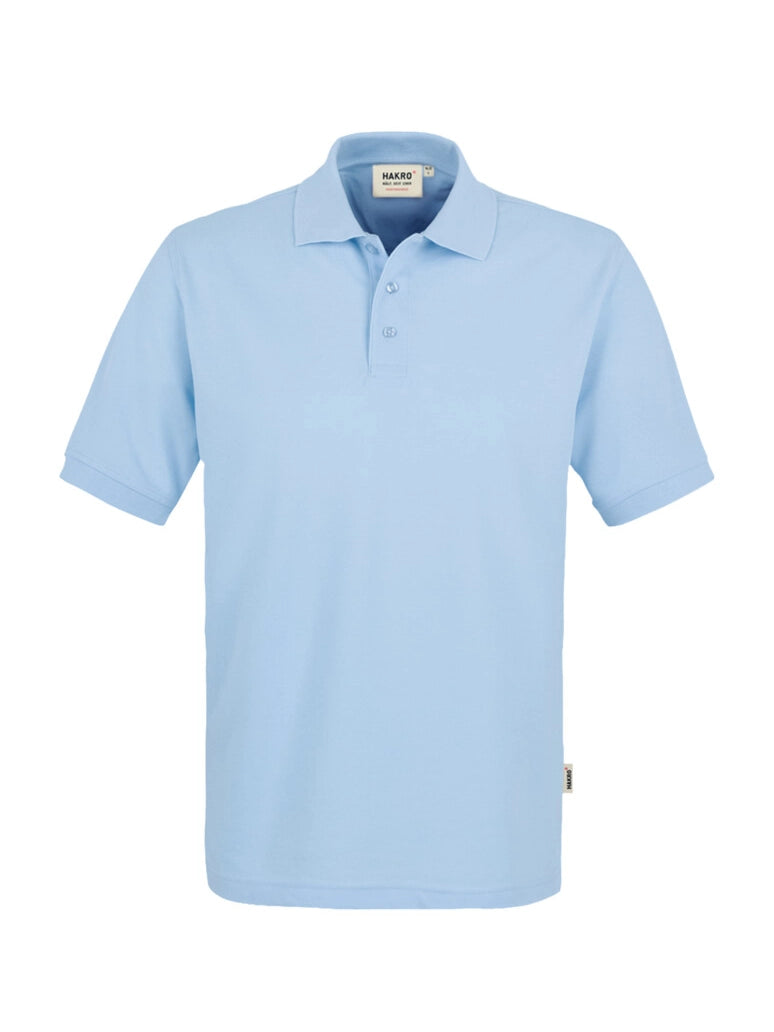 Unisex Polo Performance Mikralinar® Ice Blue by Hakro - ChefsCotton