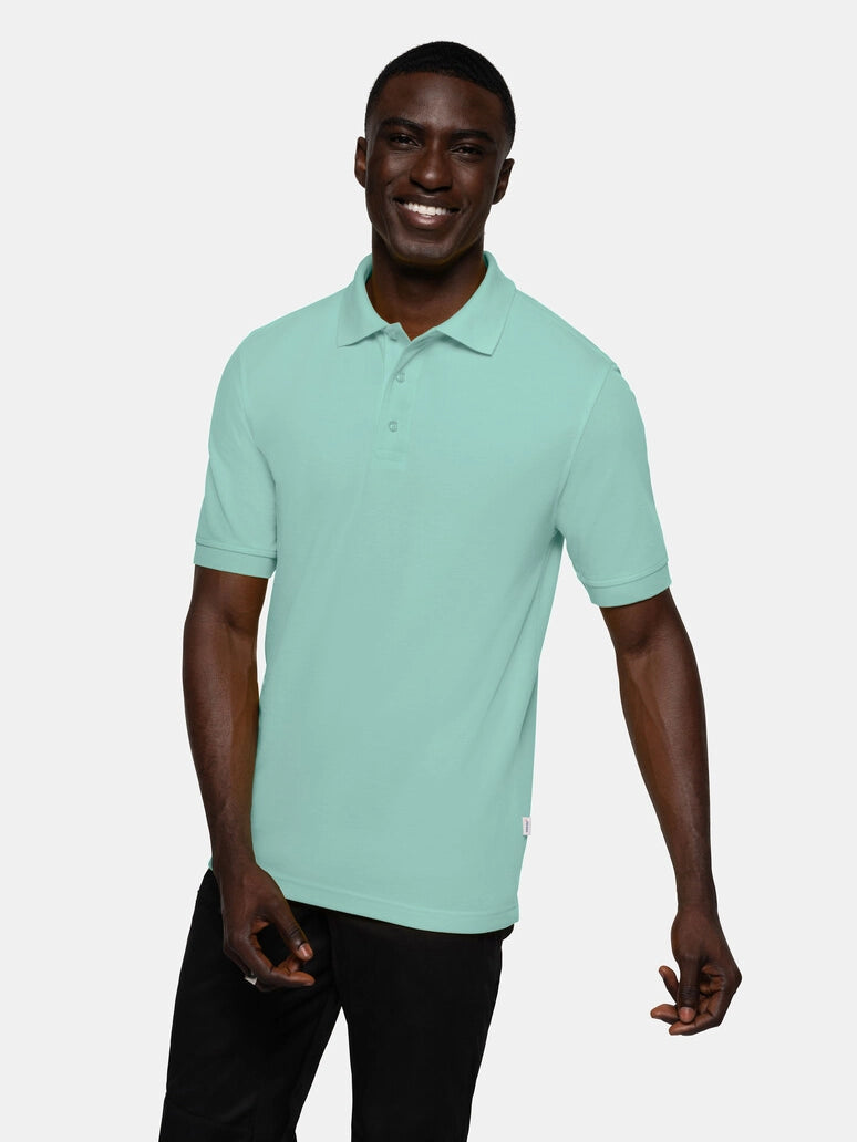 Unisex Polo Performance Mikralinar® Ice Green by Hakro - ChefsCotton