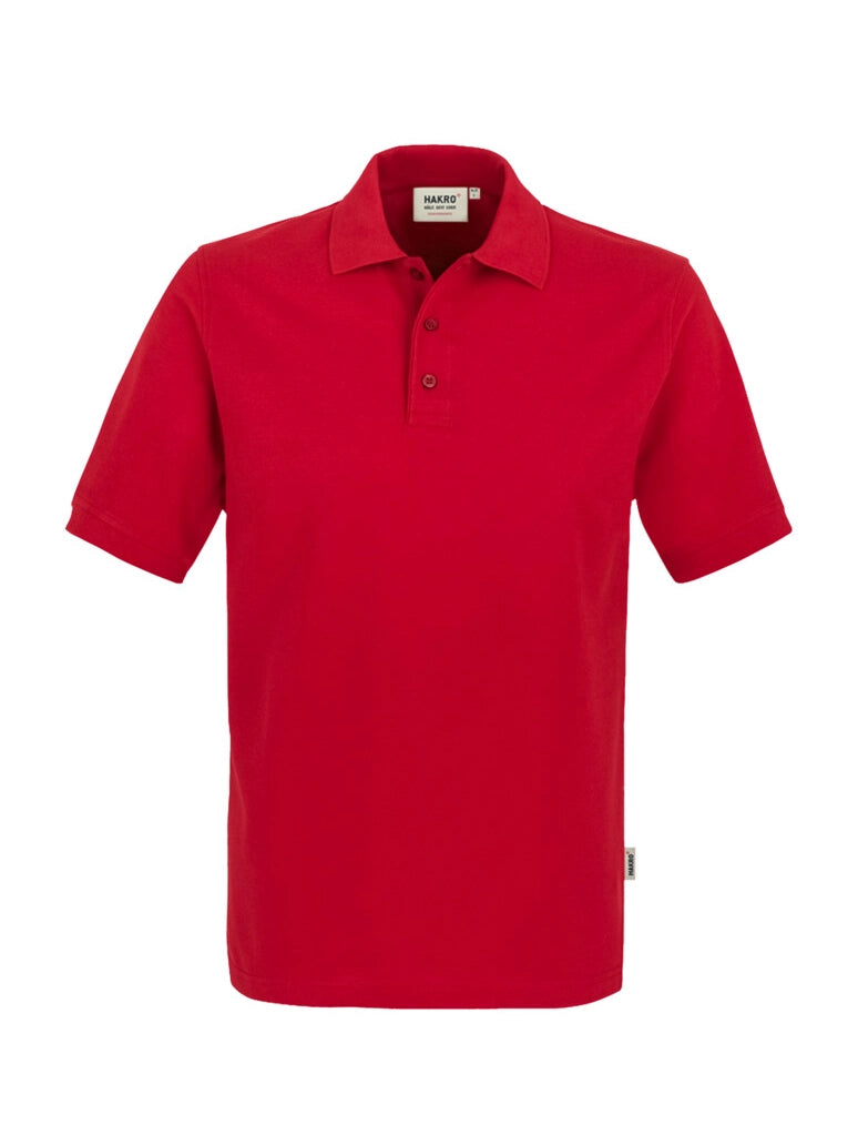 Unisex Polo Performance Mikralinar® Red by Hakro - ChefsCotton