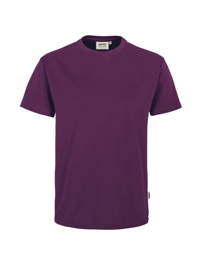 Unisex T-Shirt Performance Mikralinar® Aubergine by Hakro - ChefsCotton