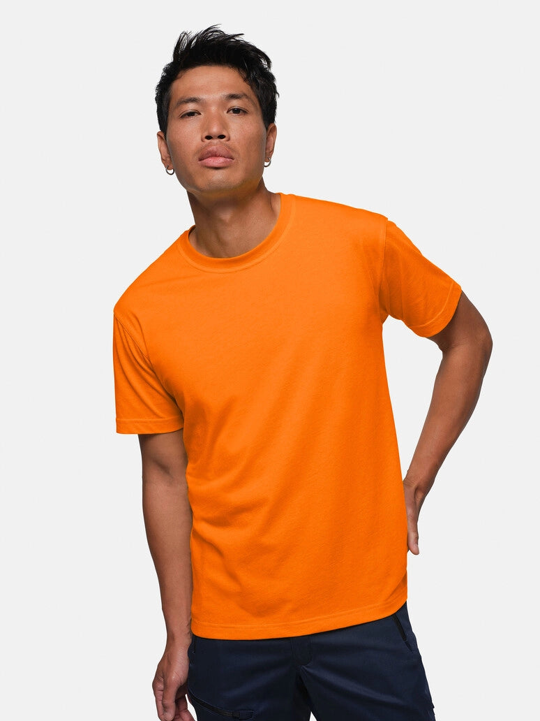 Unisex T-Shirt Performance Mikralinar® Orange by Hakro - ChefsCotton
