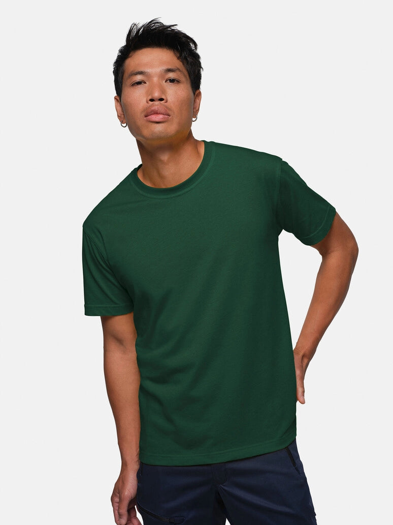 Unisex T-Shirt Performance Mikralinar® Pine Green by Hakro - ChefsCotton