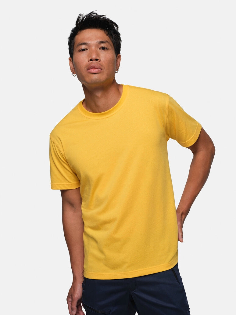 Unisex T-Shirt Performance Mikralinar® Sun Yellow by Hakro - ChefsCotton