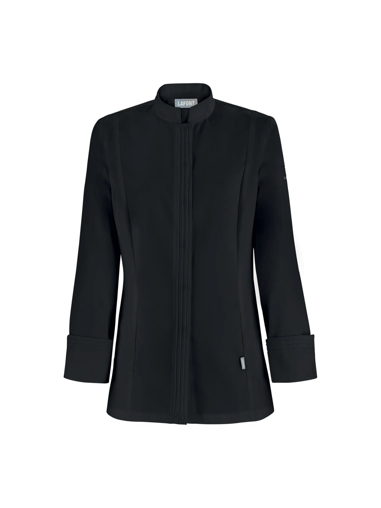 Women's Chef Jacket Cristal Pi Black by LaFont - ChefsCotton