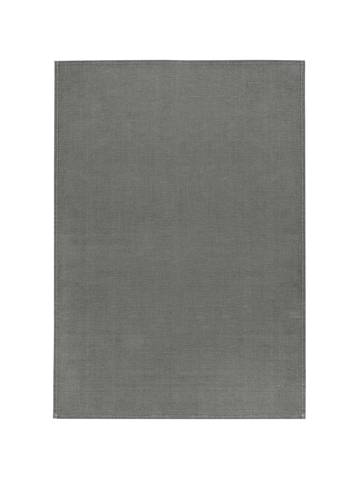 Kitchen Towel Half-Linen Grey - 12 Pcs by Kitchen & Table Linens - ChefsCotton