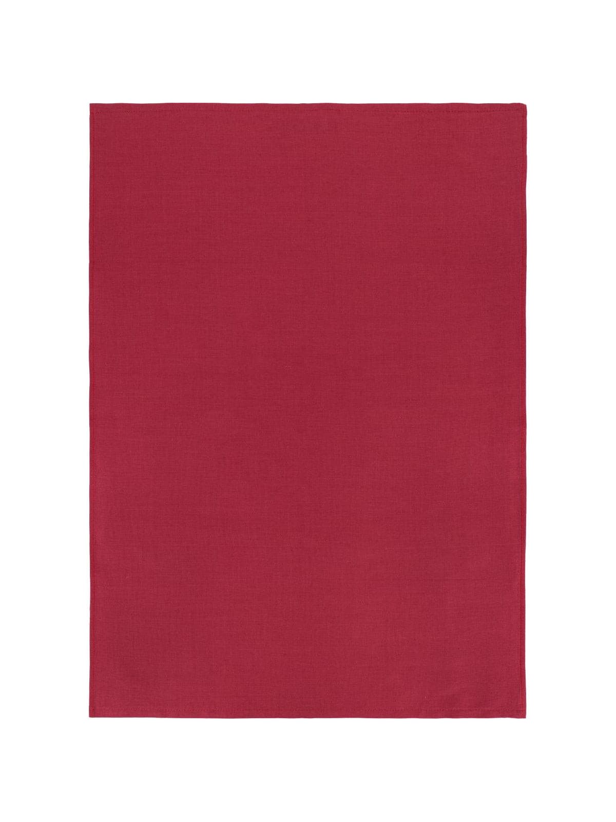 Kitchen Towel Half-Linen Red - 12 Pcs by Kitchen & Table Linens - ChefsCotton
