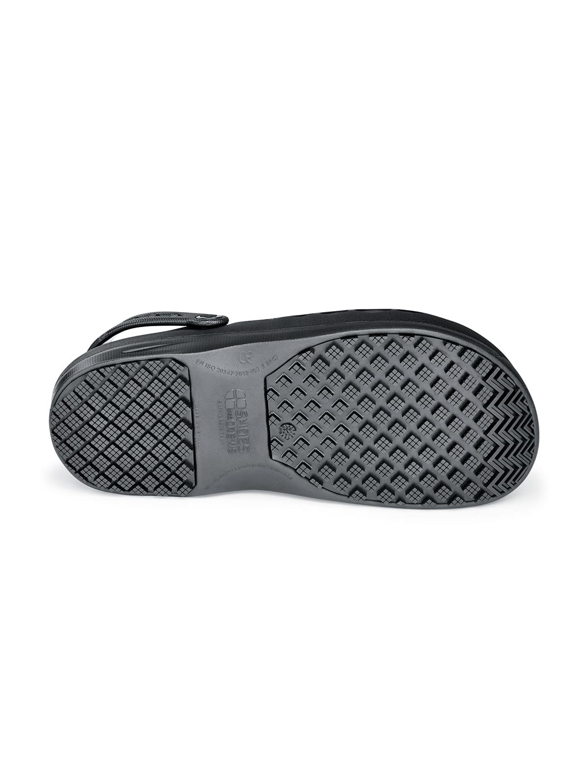 Unisex Work Shoe Zinc Black by Shoes For Crews - ChefsCotton