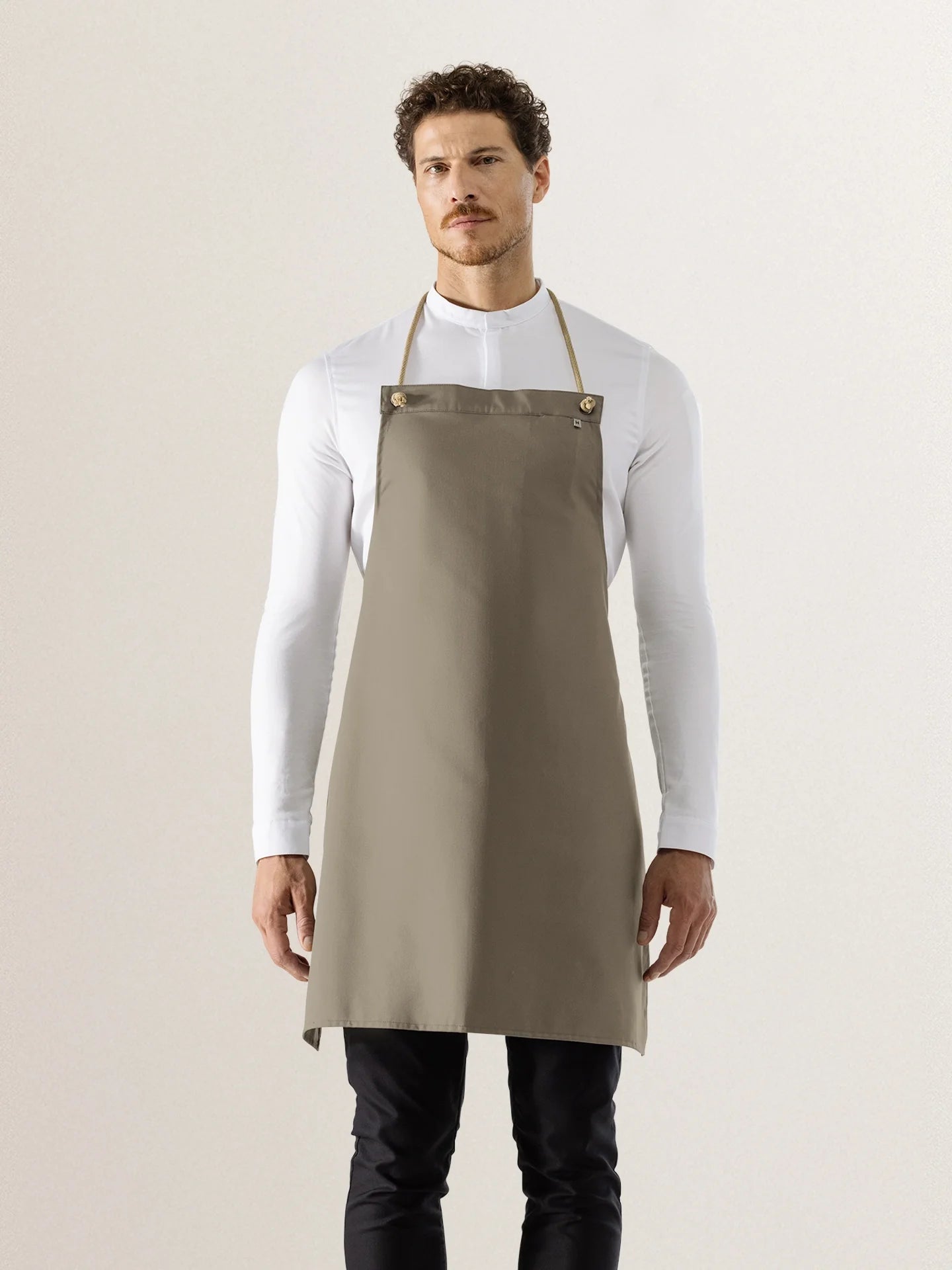 Bib Apron Spanish One Olivette by Le Nouveau Chef -  ChefsCotton