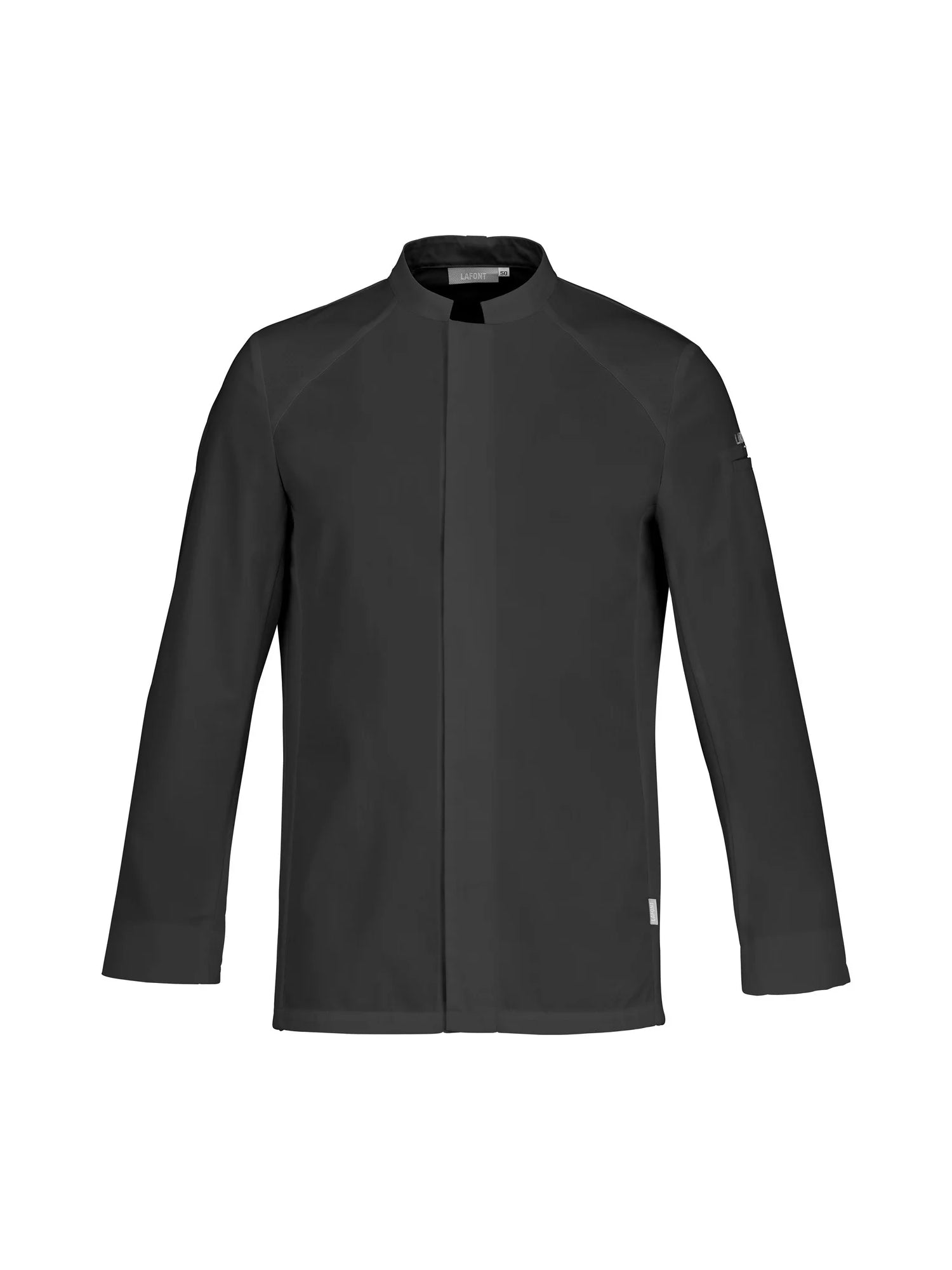 Chef Jacket Basil 2 Black by LaFont -  ChefsCotton