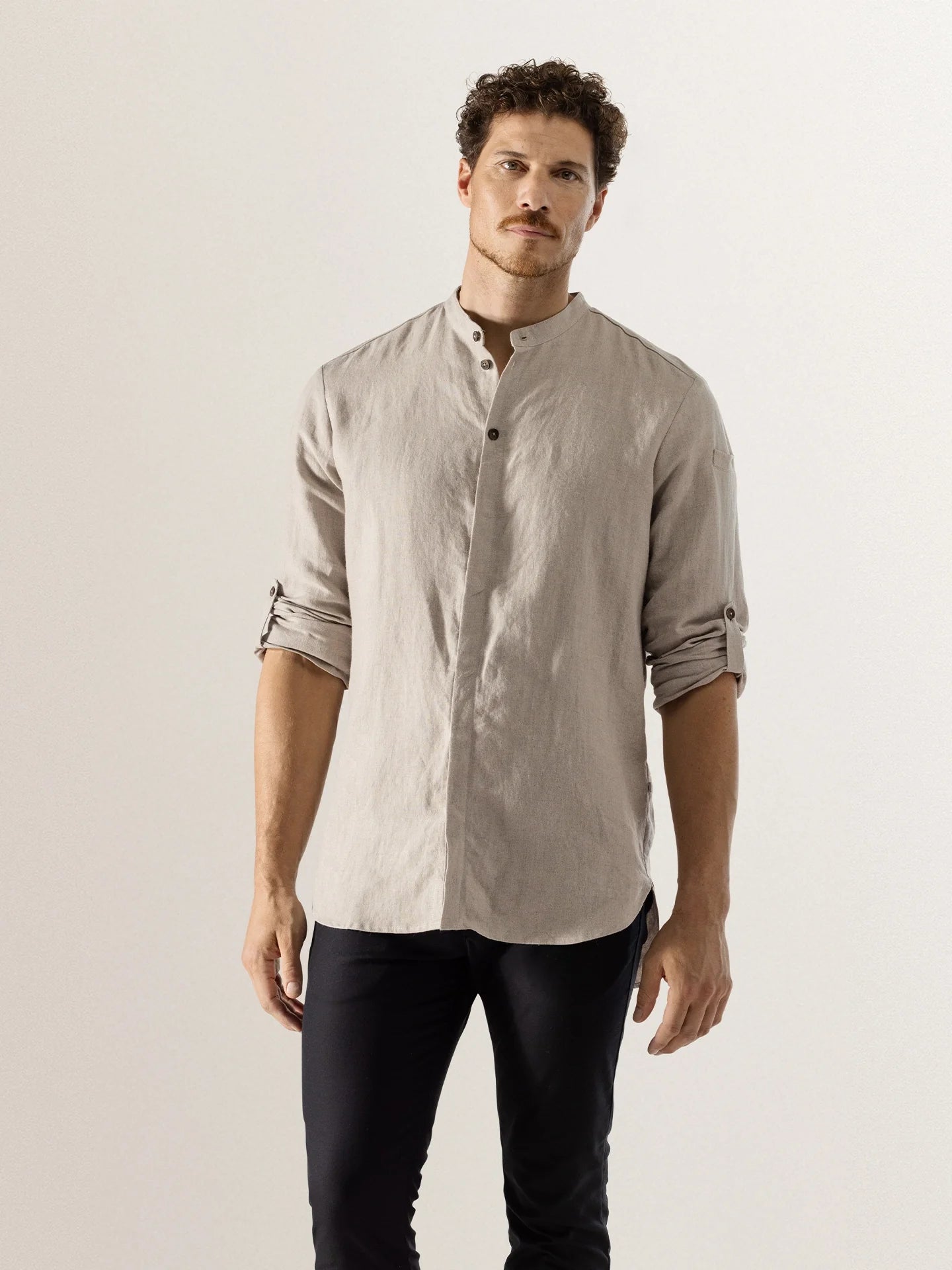 Chef Jacket Chavi Flax Grey by Le Nouveau Chef -  ChefsCotton