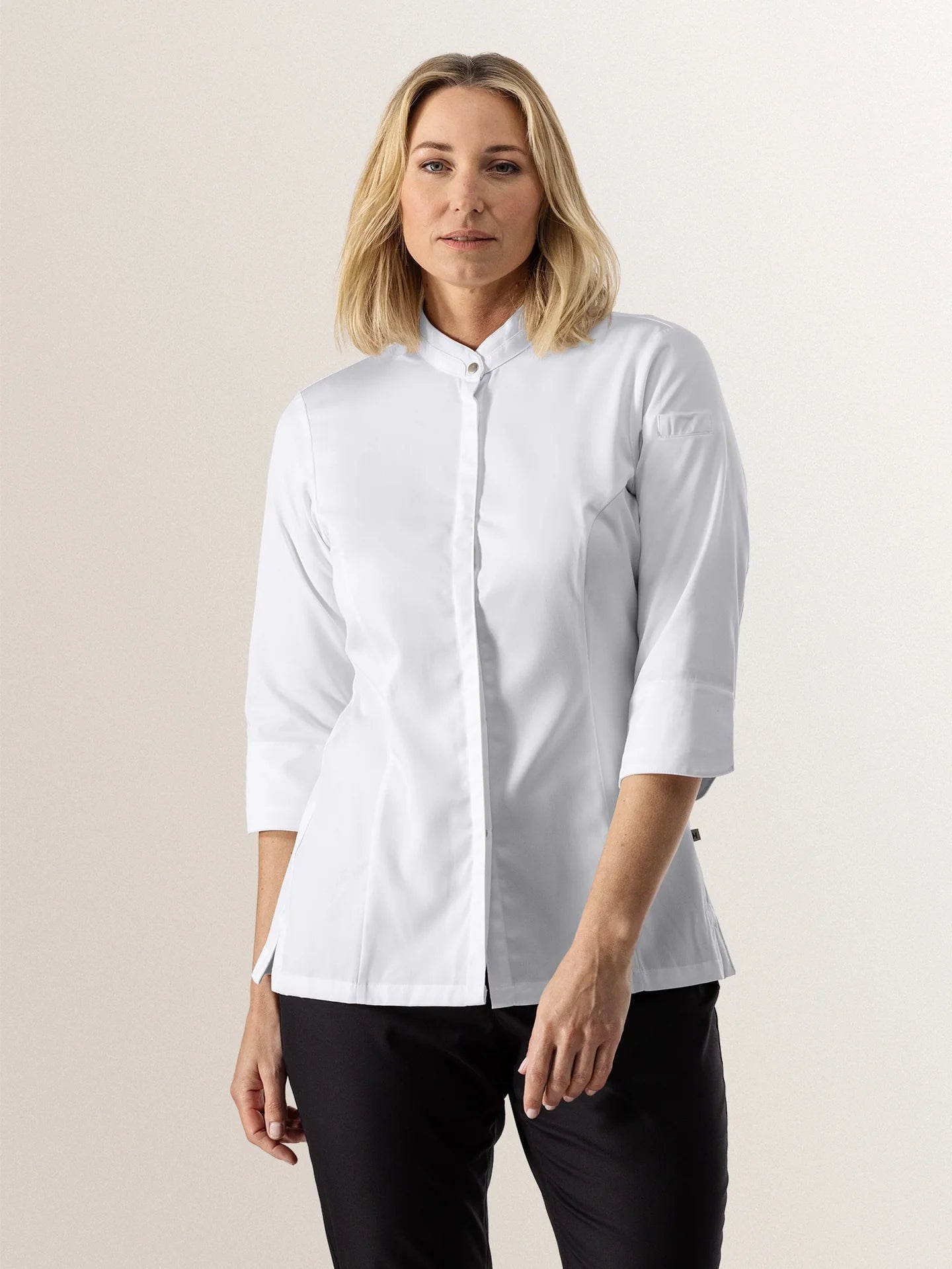 Chef Jacket Esmee White by Le Nouveau Chef -  ChefsCotton