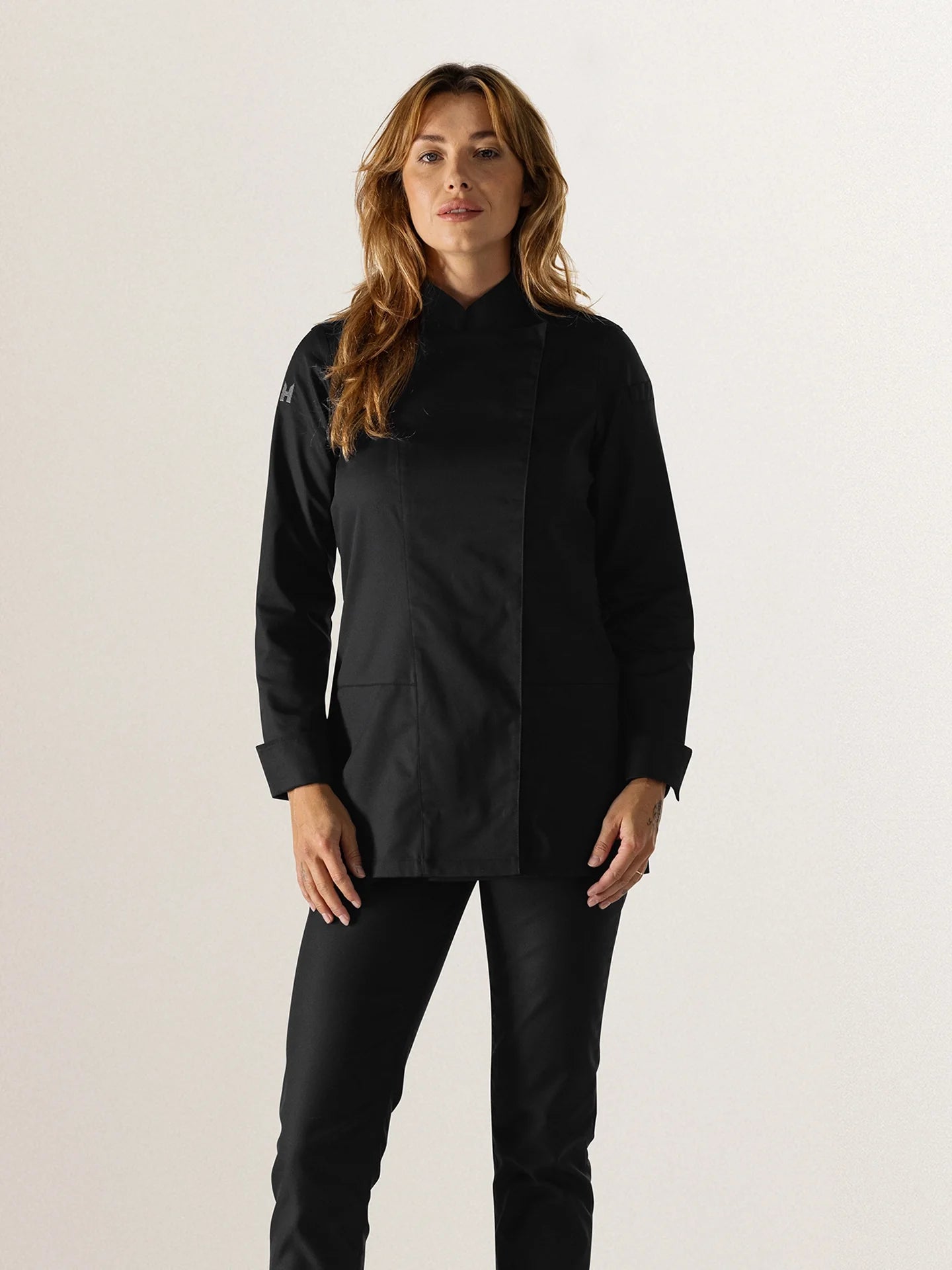 Chef Jacket Lynn Black by Le Nouveau Chef -  ChefsCotton