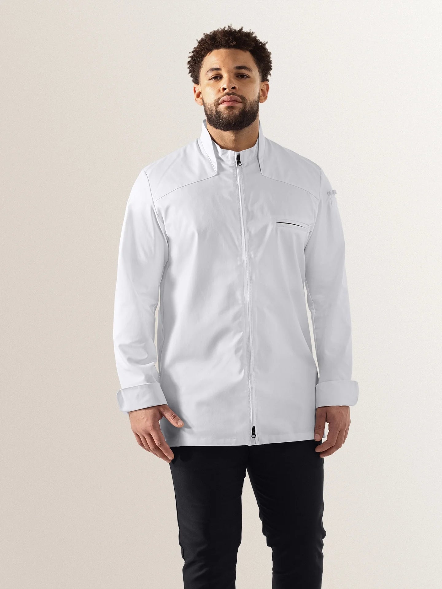 Chef Jacket Nero White by Le Nouveau Chef -  ChefsCotton