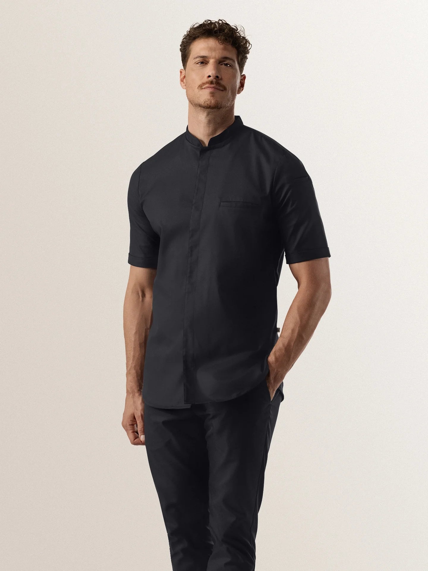 Chef Jacket Tygo Black by Le Nouveau Chef -  ChefsCotton