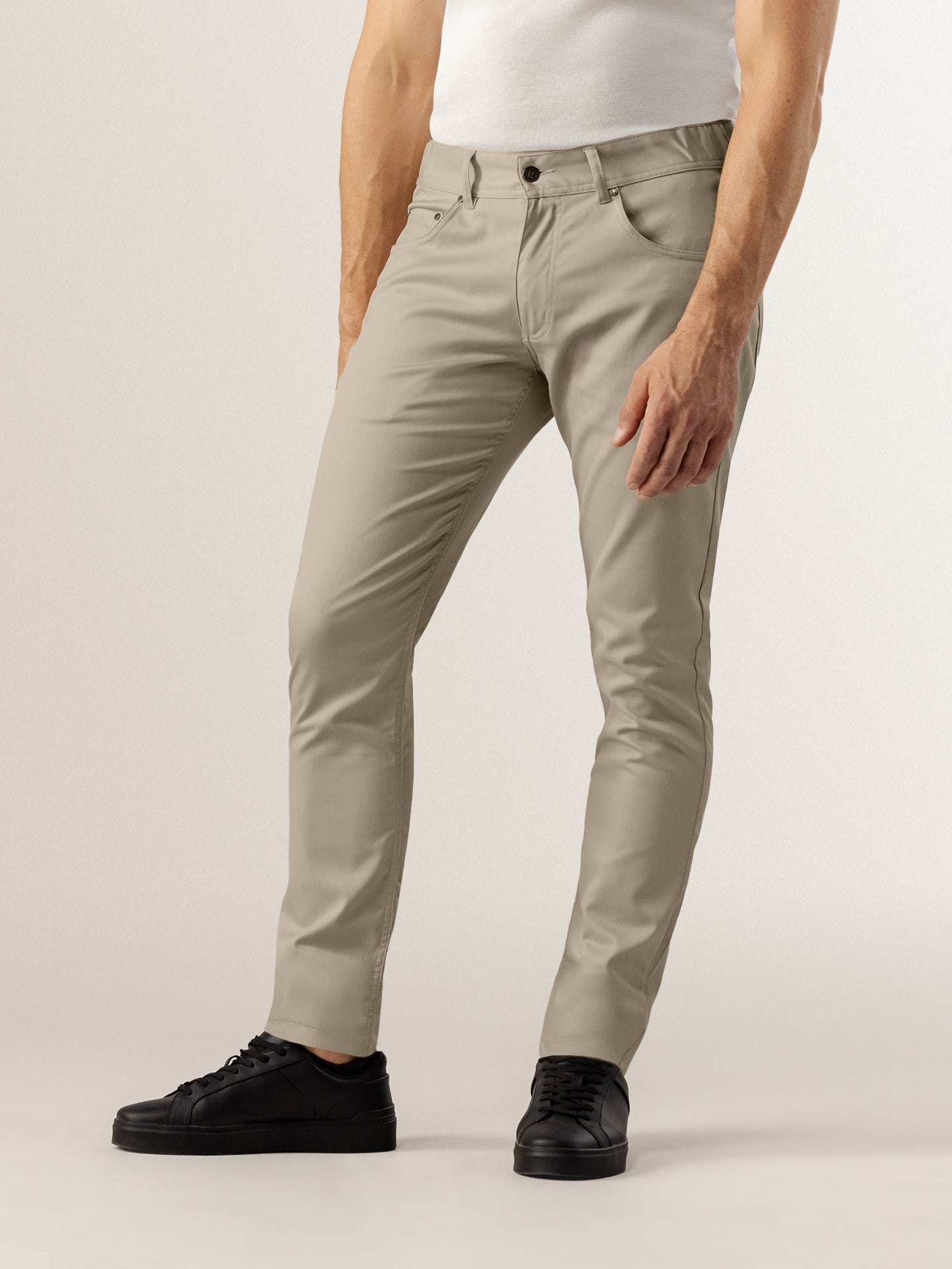 Chef Pants Chicago Sand Denim by Le Nouveau Chef -  ChefsCotton