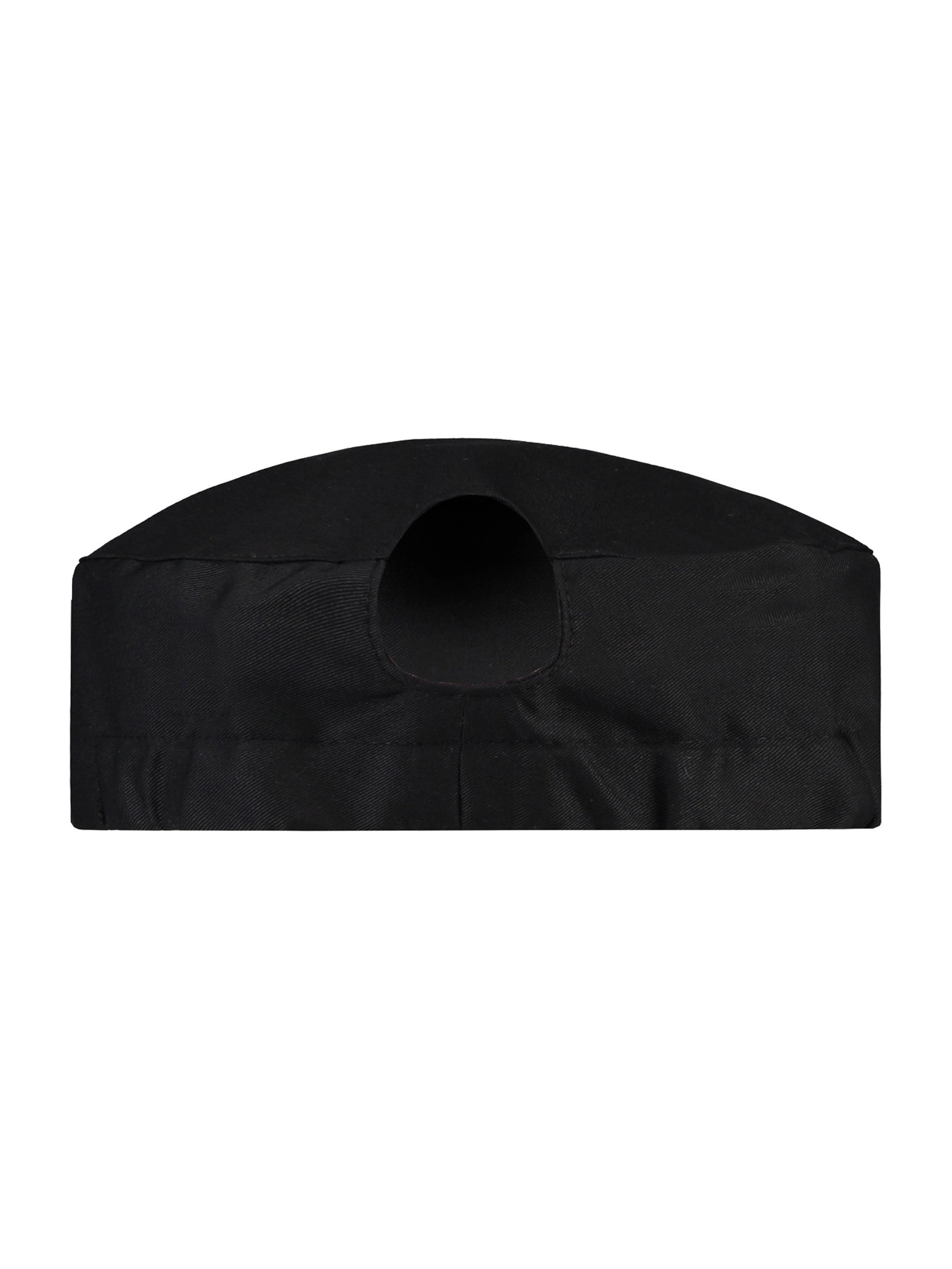 Chef Hat Fez Ponytail Black by Le Nouveau Chef -  ChefsCotton