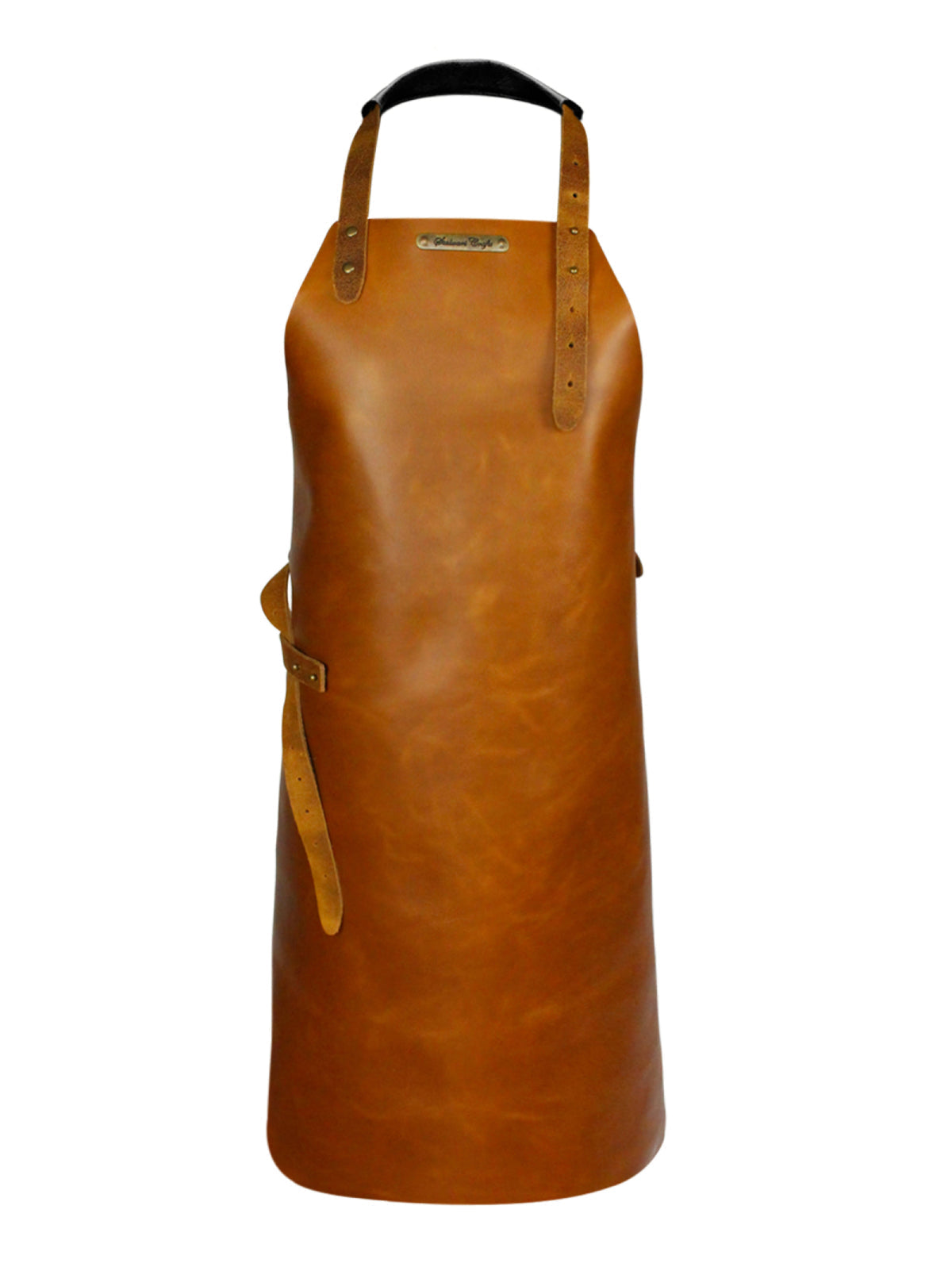 Leather Apron Basic Whiskey by Handcrafted Leather Aprons -  ChefsCotton