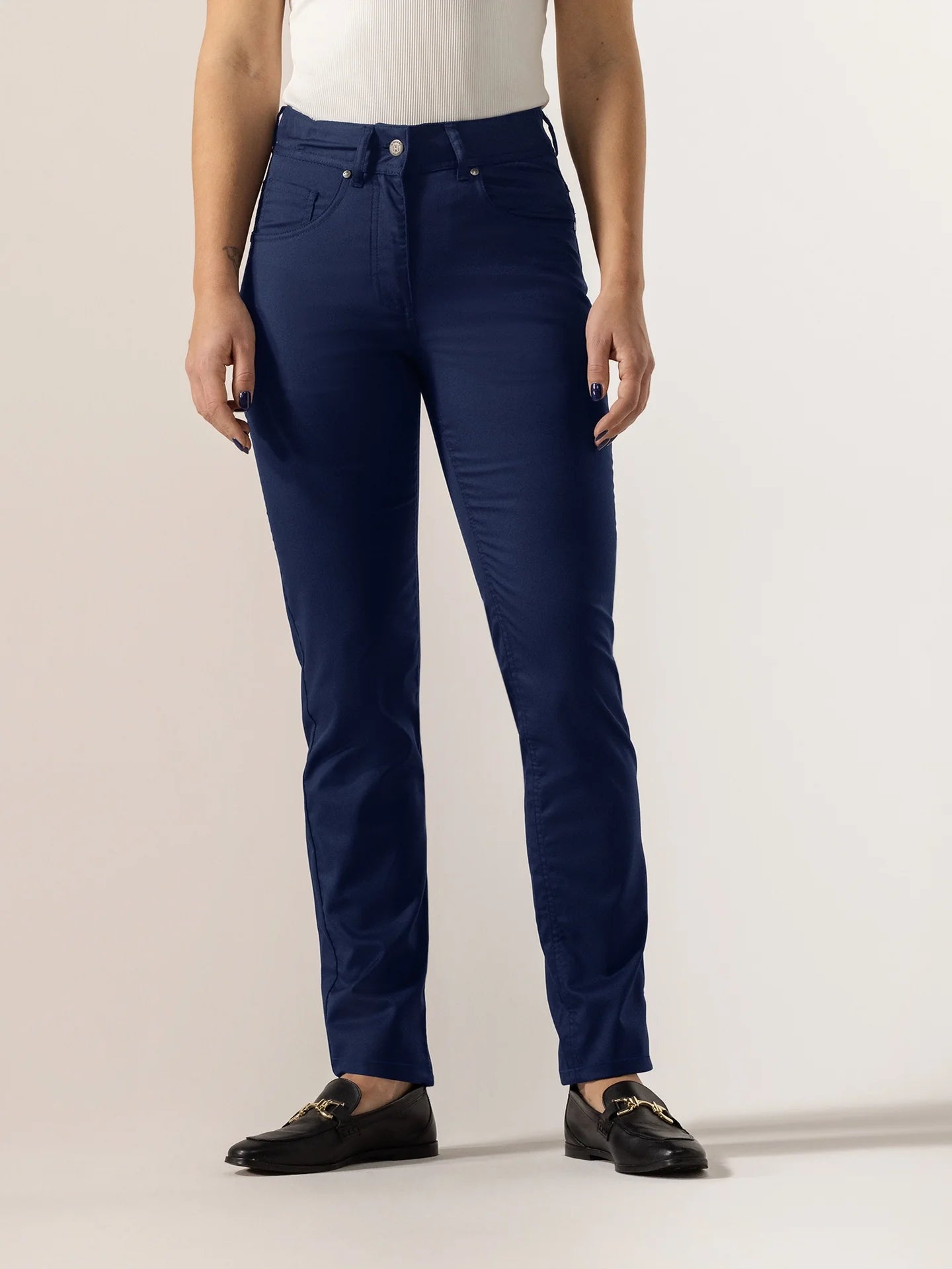 Pants Ohio Navy by Le Nouveau Chef -  ChefsCotton