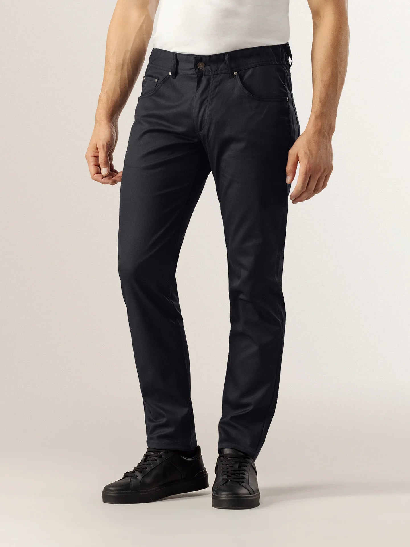 Pants Oregon Black by Le Nouveau Chef -  ChefsCotton