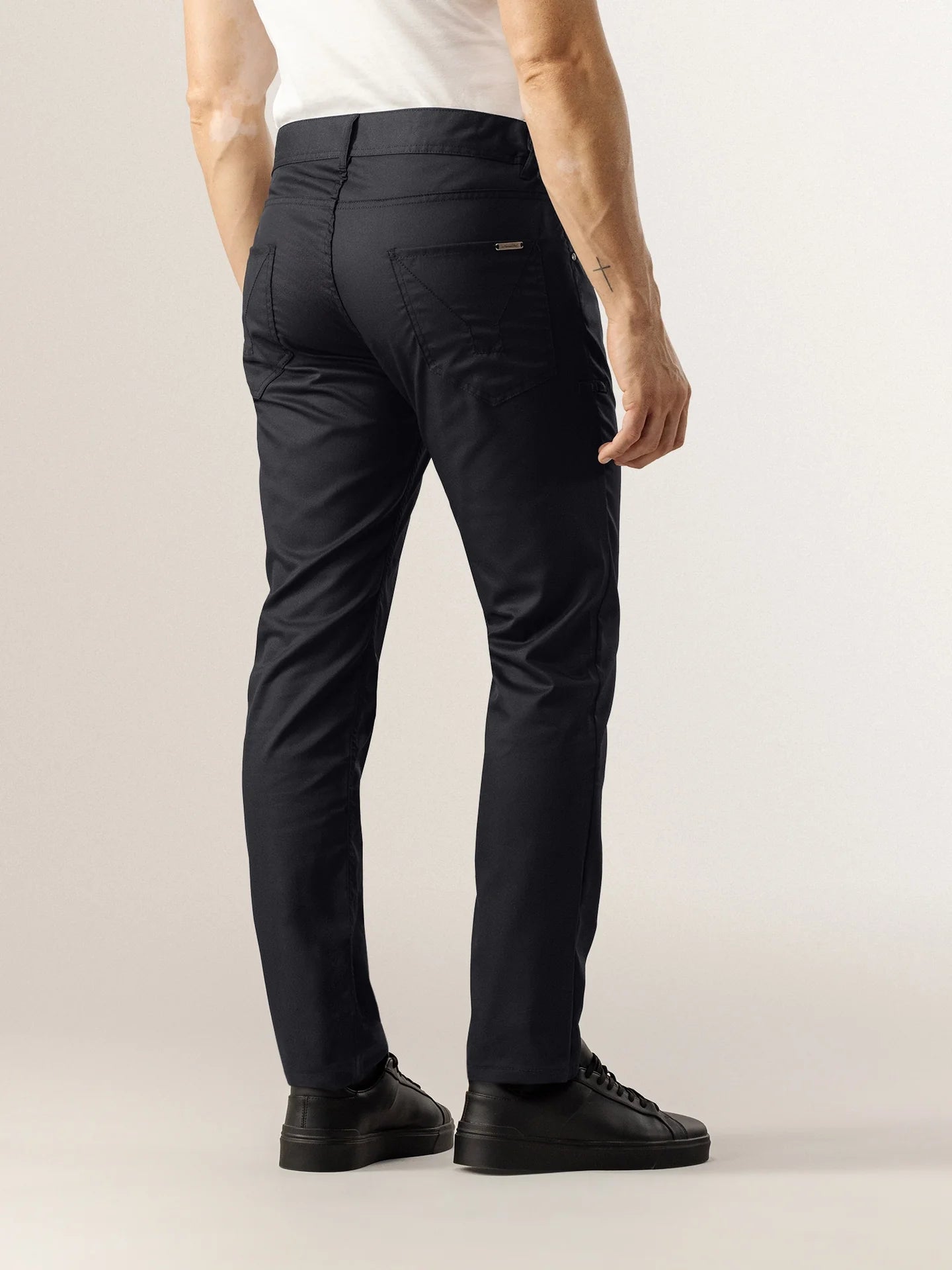 Pants Oregon Black by Le Nouveau Chef -  ChefsCotton