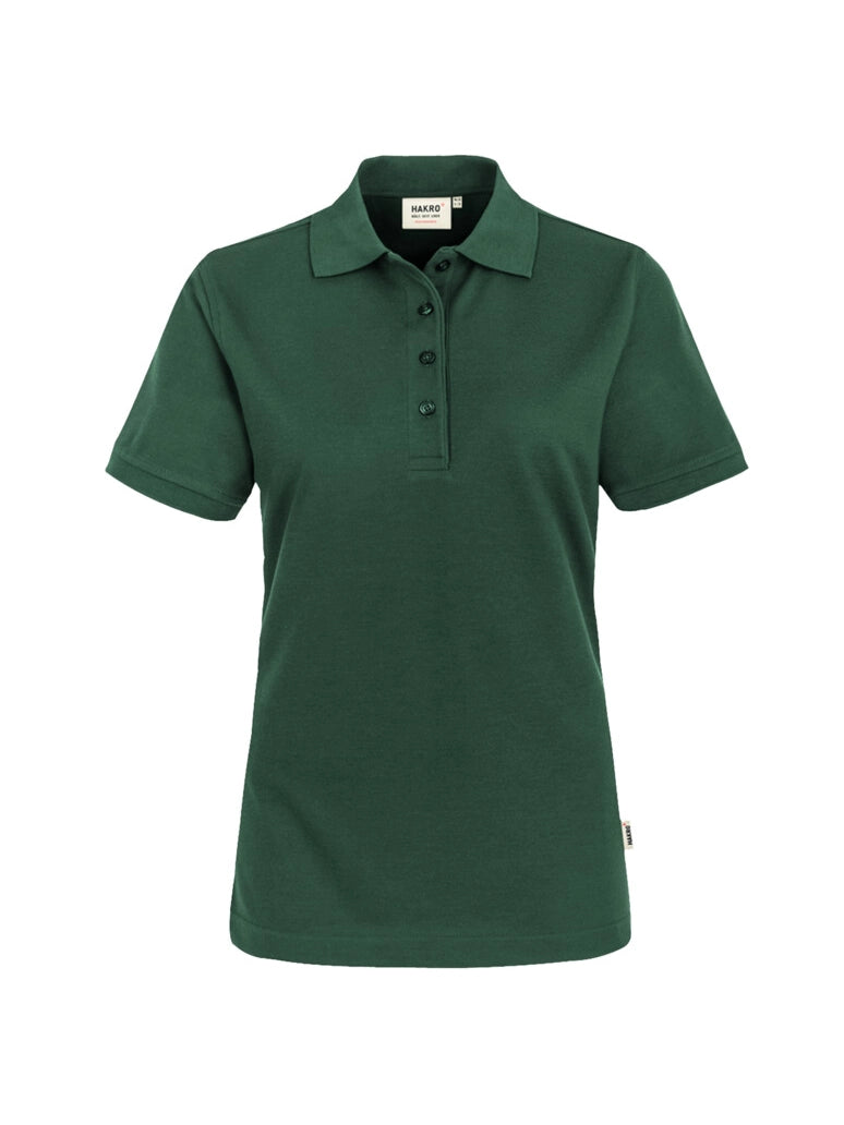 Performance Women Polo Mikralinar® Pine Green by Hakro -  ChefsCotton