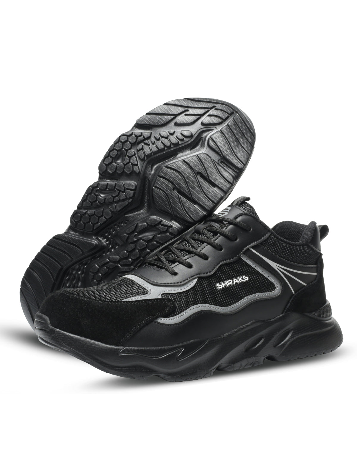 Safety Sneaker Moda Black by Shraks -  ChefsCotton