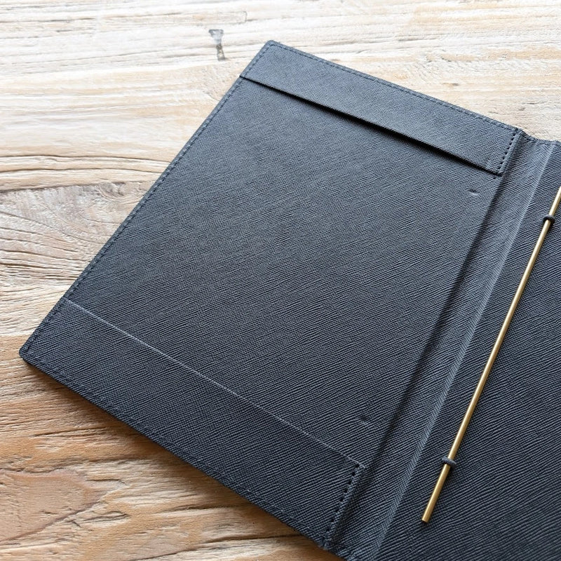 Two Strip Page Fitting Menu Cover