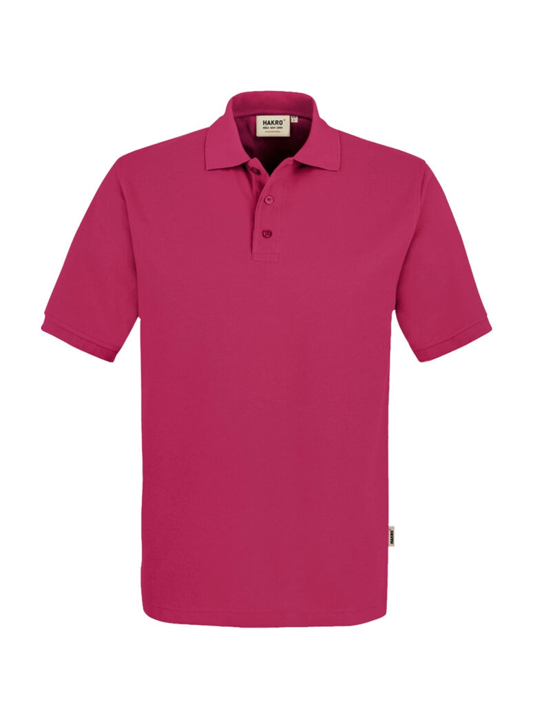 Unisex Polo Performance Mikralinar® Magenta by Hakro -  ChefsCotton